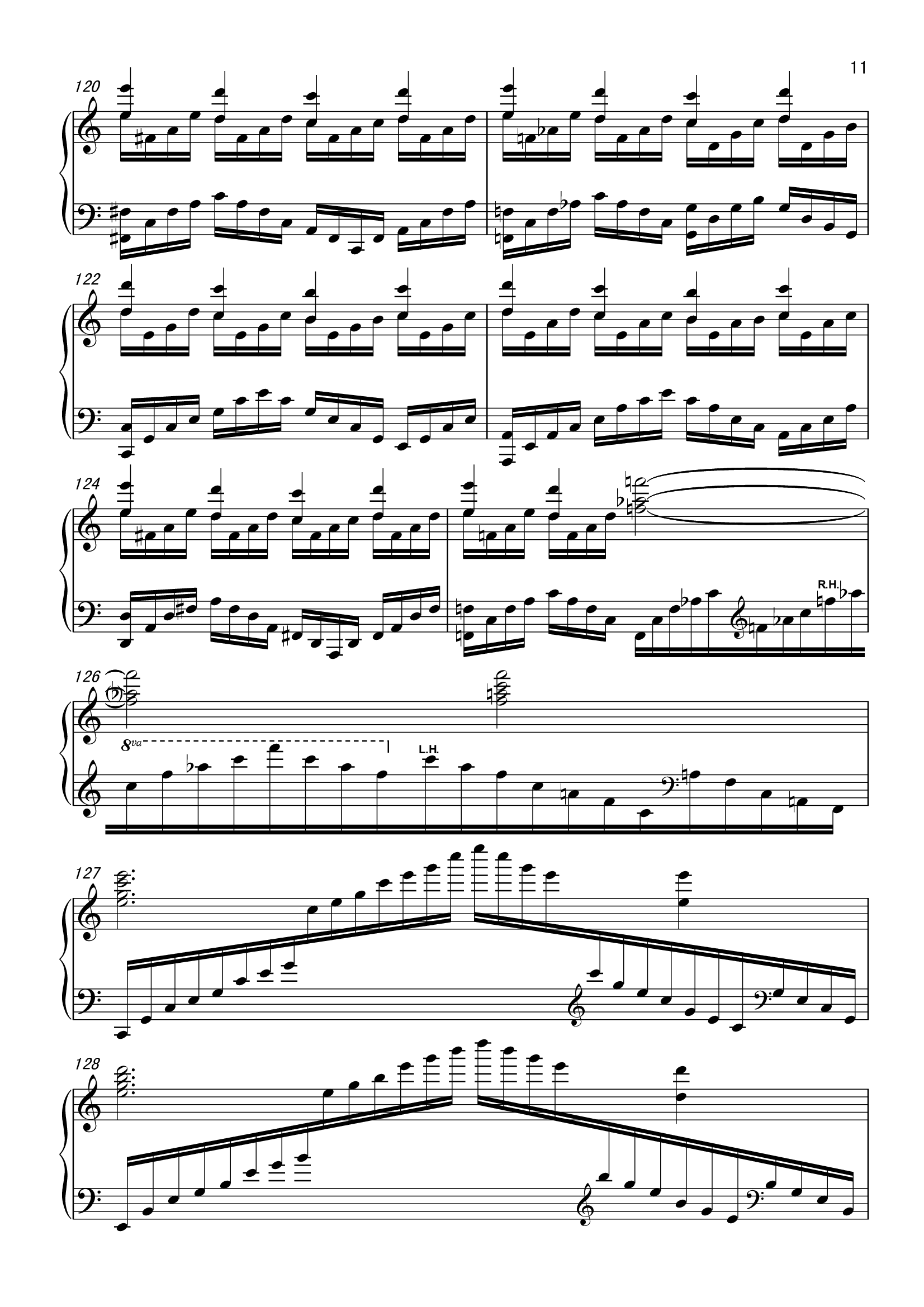 《不能说的秘密》三手联弹 独奏改编