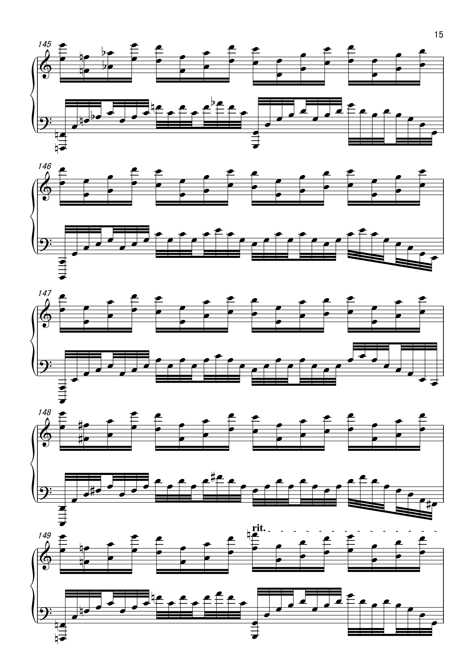 《不能说的秘密》三手联弹 独奏改编