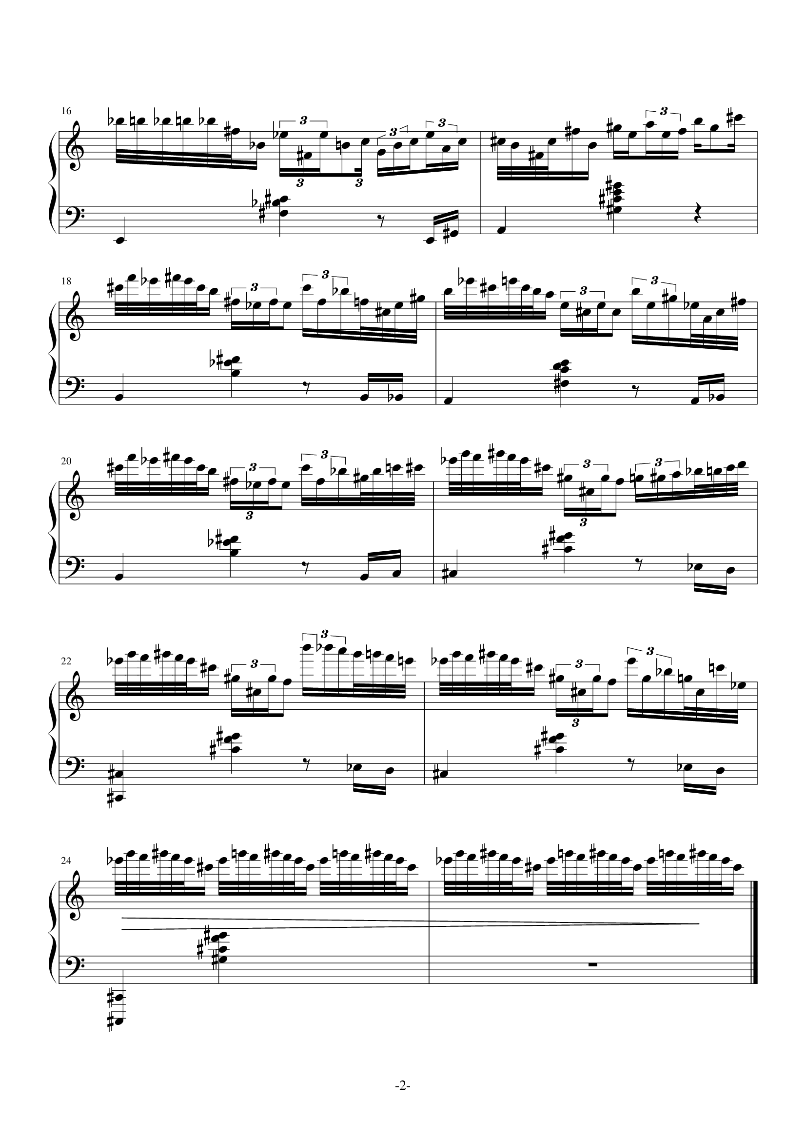 白云钢琴谱-blackfrog-虫虫乐谱
