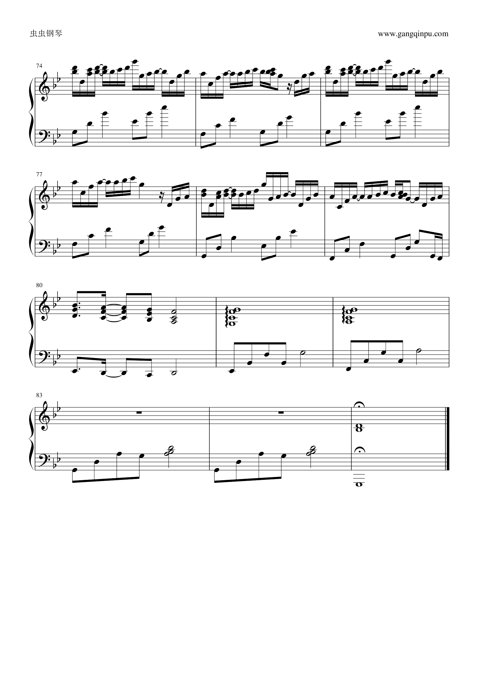 手纸(原版)钢琴谱-qoaiai-虫虫乐谱