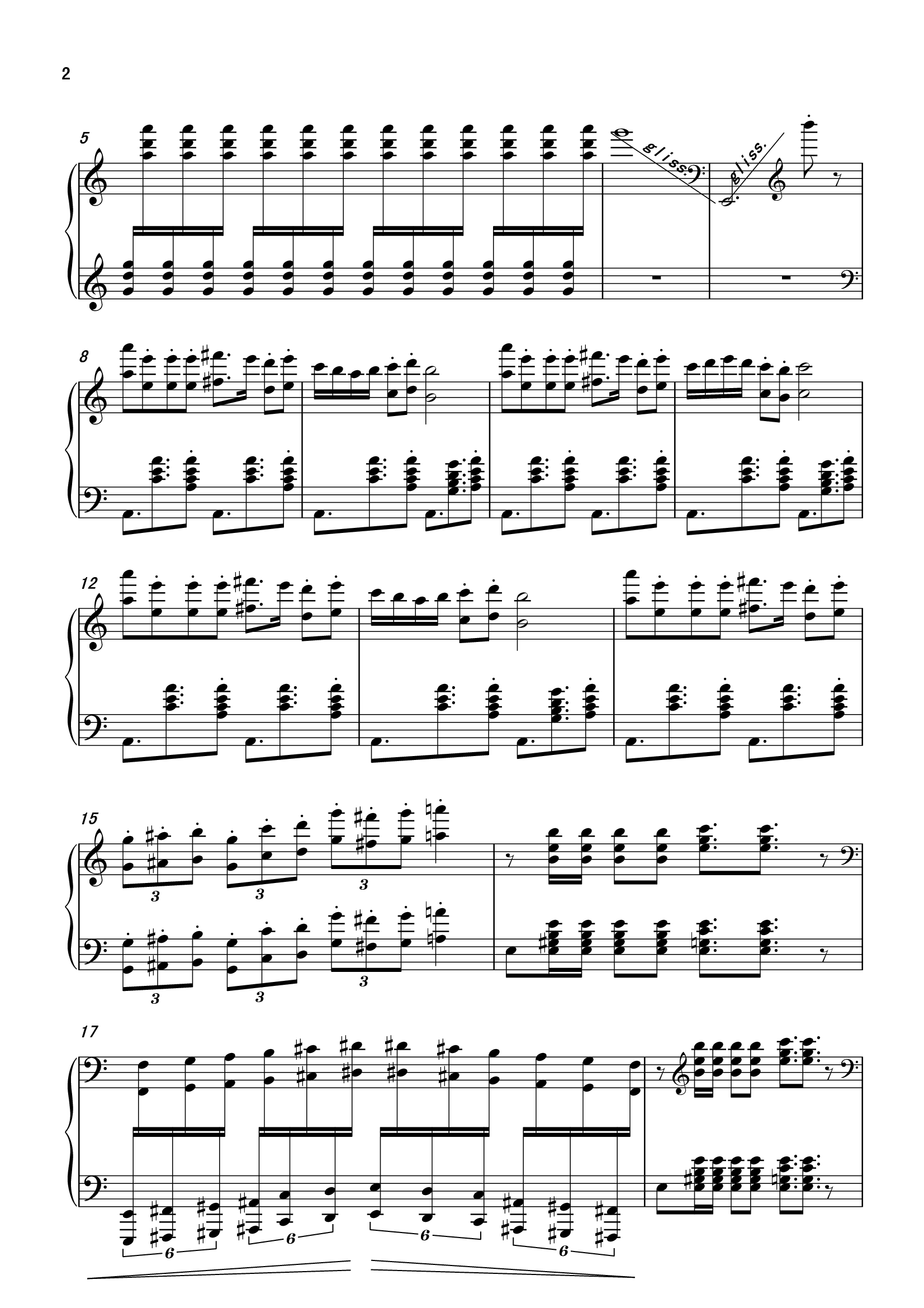 马克西姆-狂欢节钢琴谱-c调-虫虫乐谱