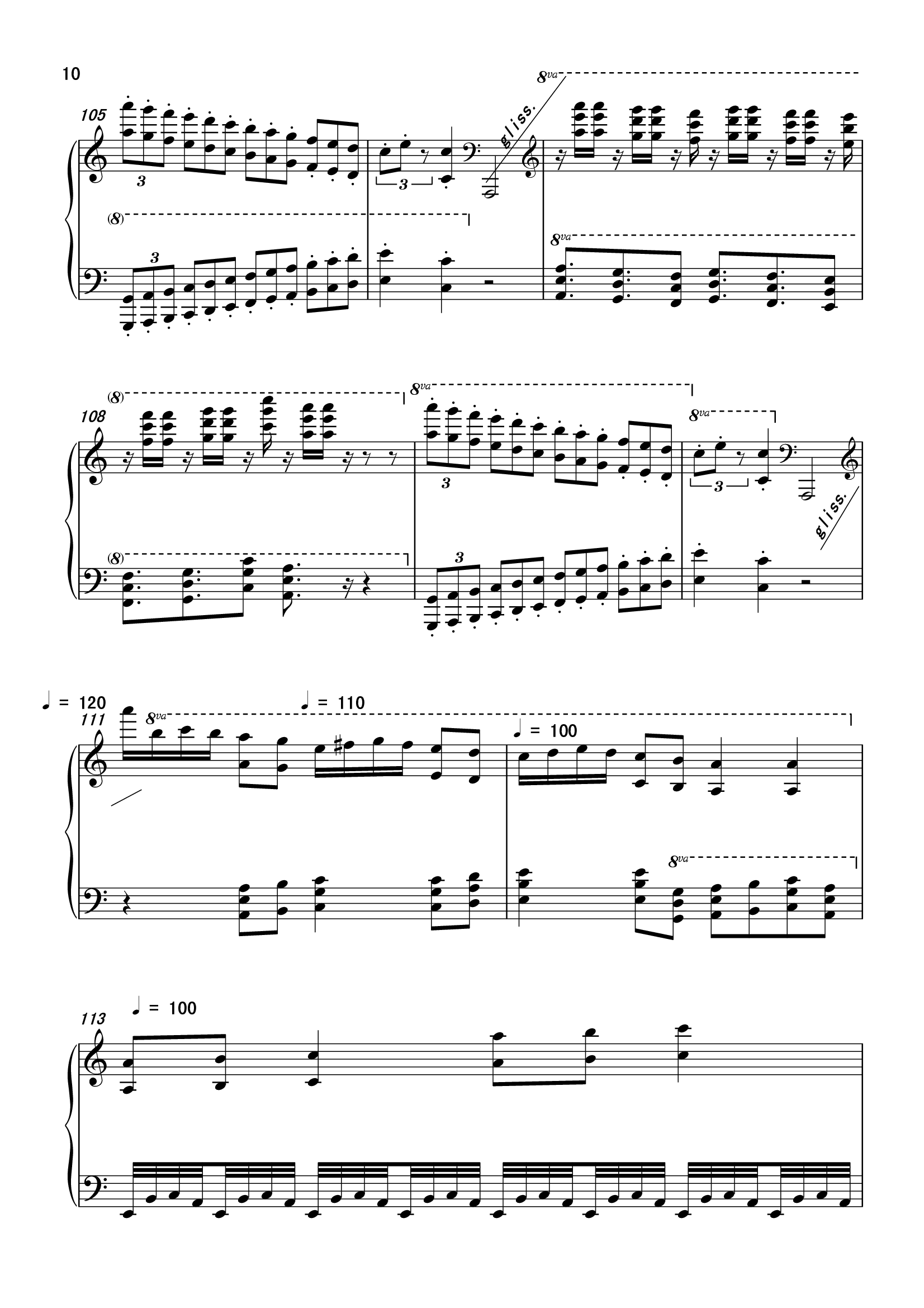 马克西姆-狂欢节钢琴谱-c调-虫虫乐谱