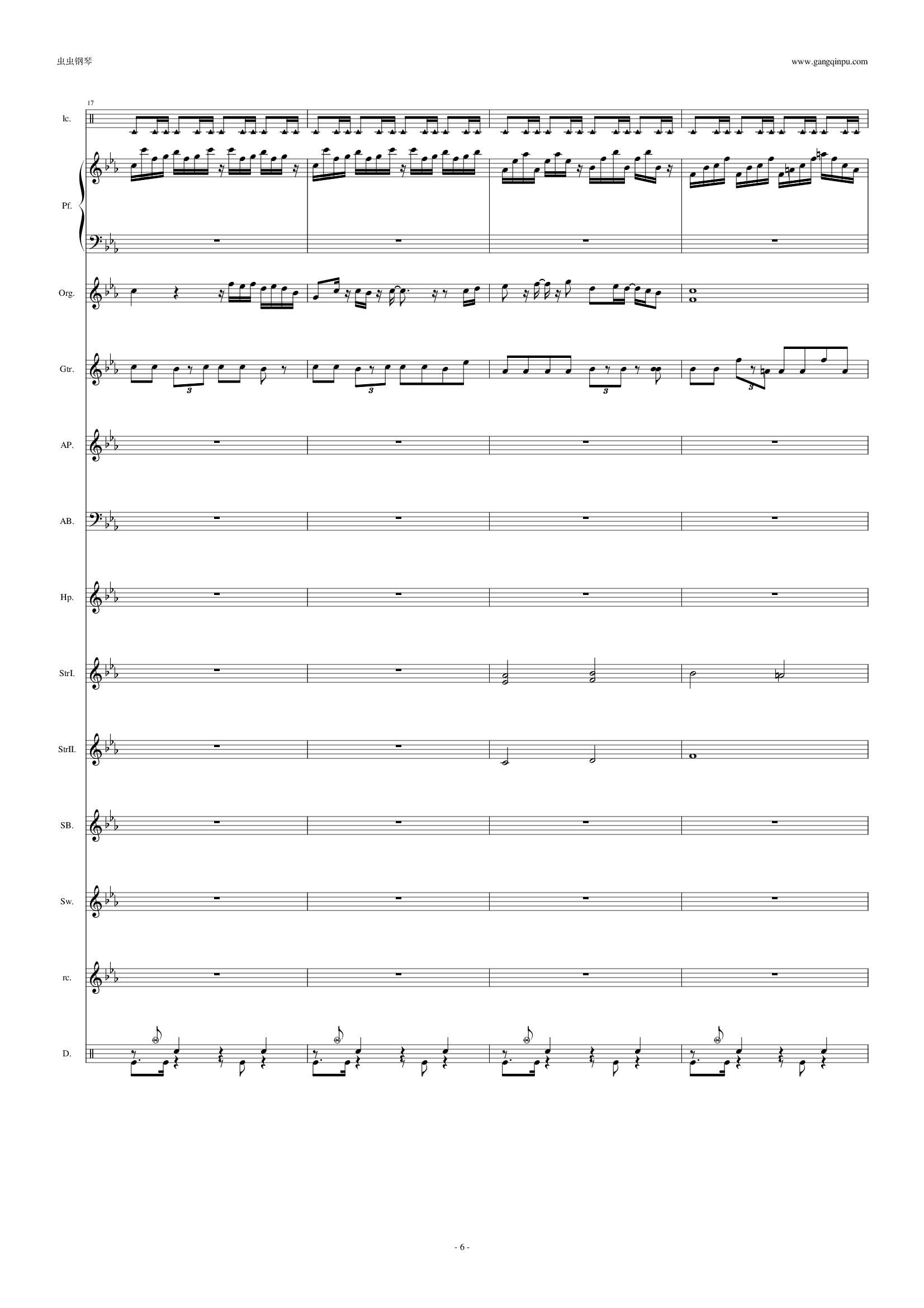 植物大战僵尸-僵王[Brainiac Maniac]【总谱】