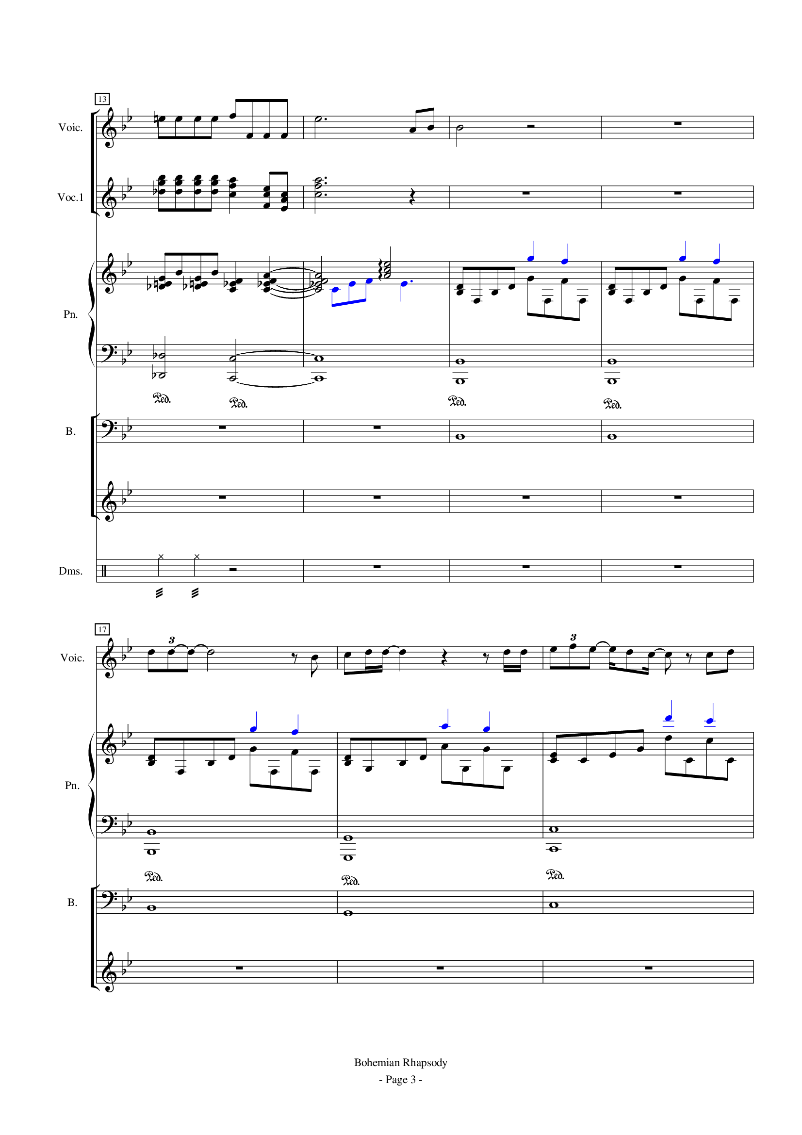 Bohemian Rhapsody-波西米亚狂想曲