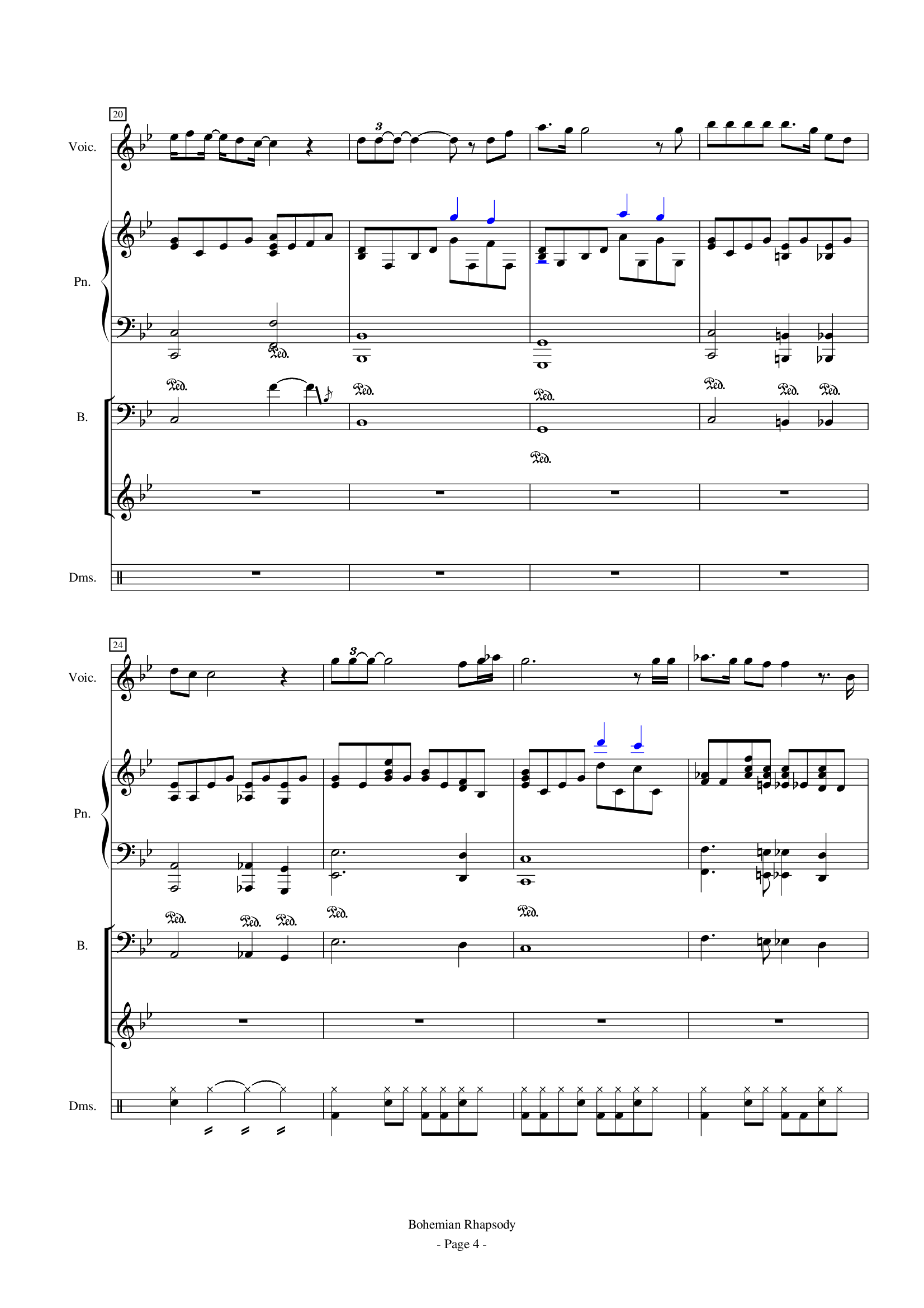 Bohemian Rhapsody-波西米亚狂想曲