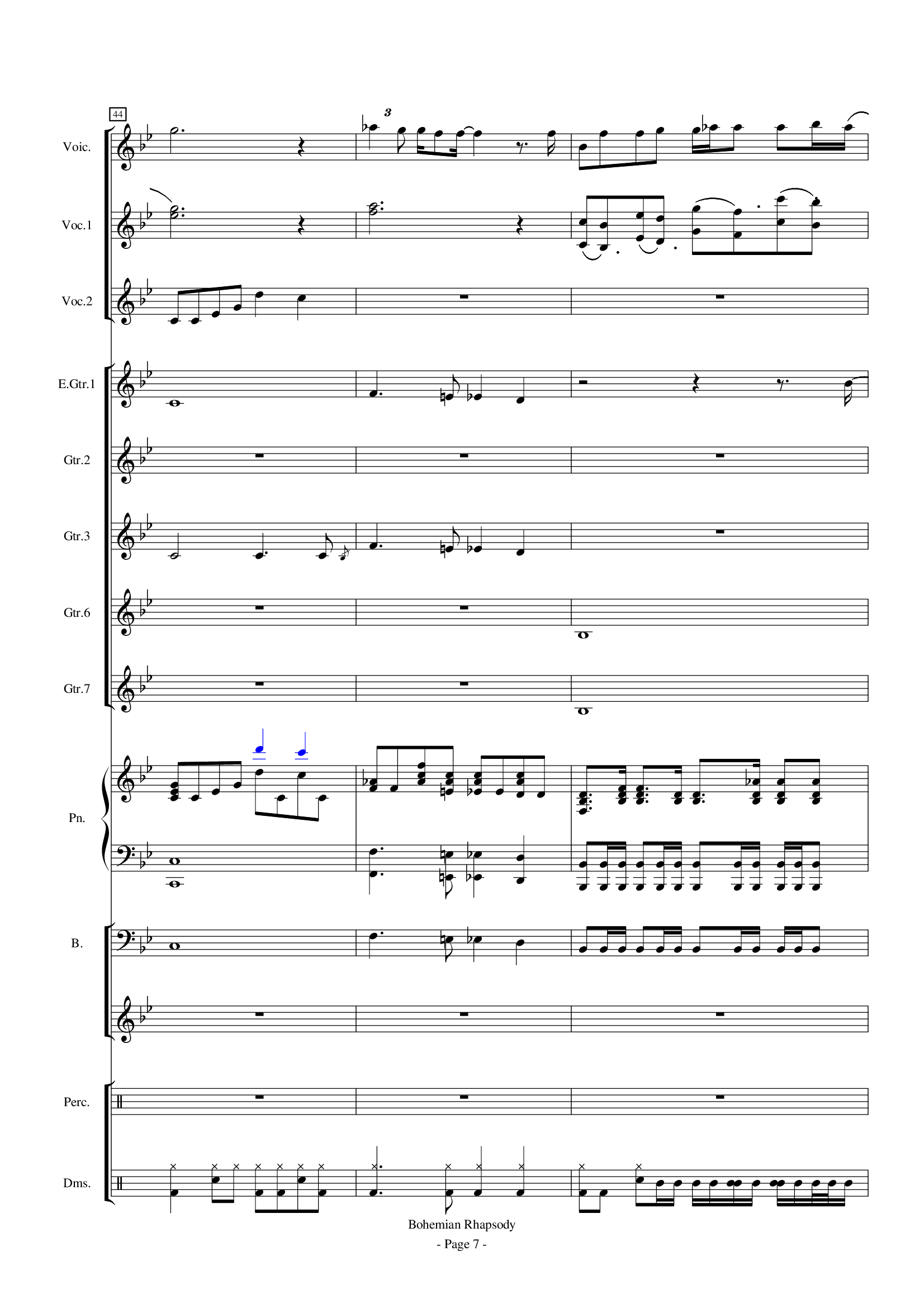 Bohemian Rhapsody-波西米亚狂想曲