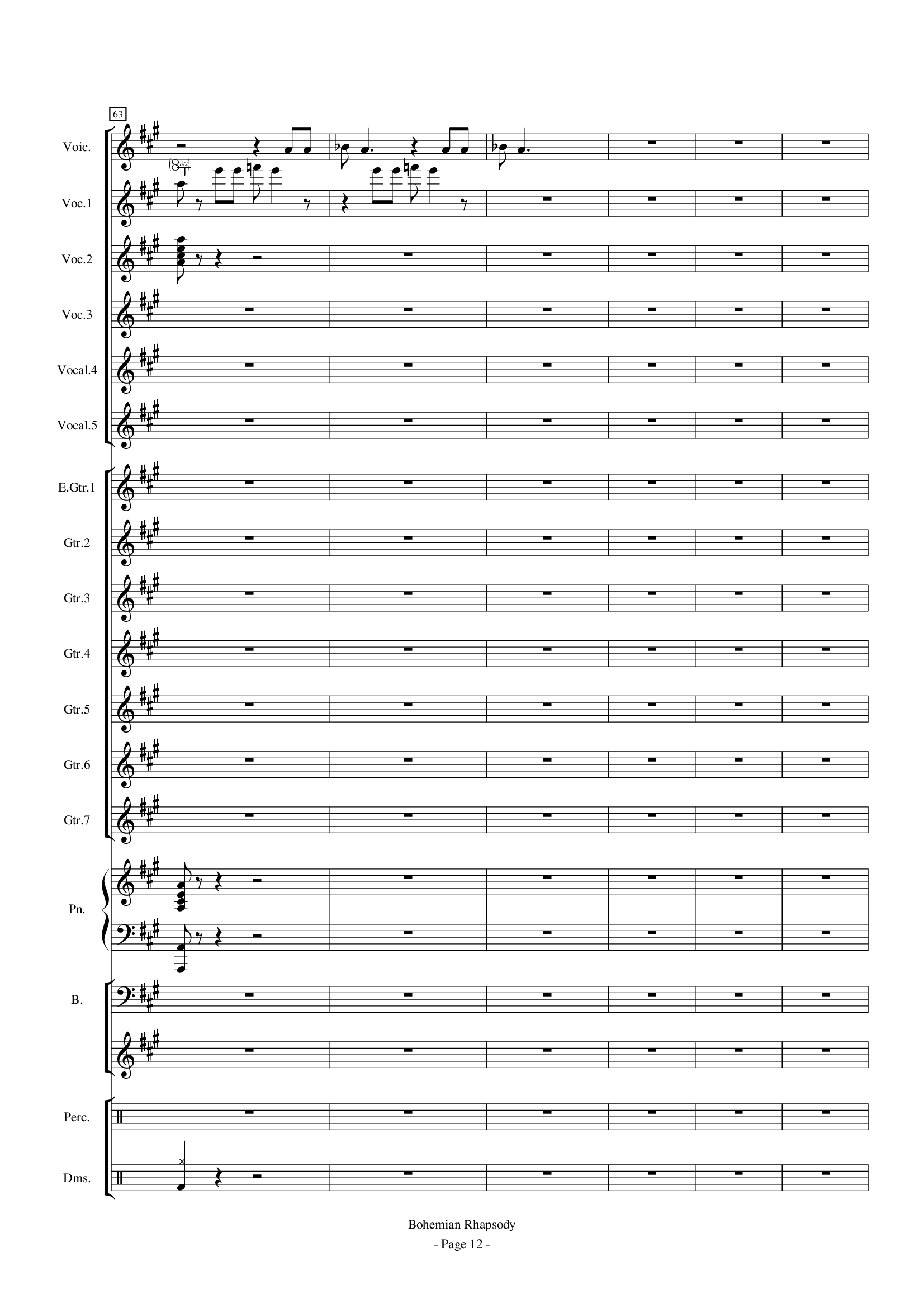 Bohemian Rhapsody-波西米亚狂想曲