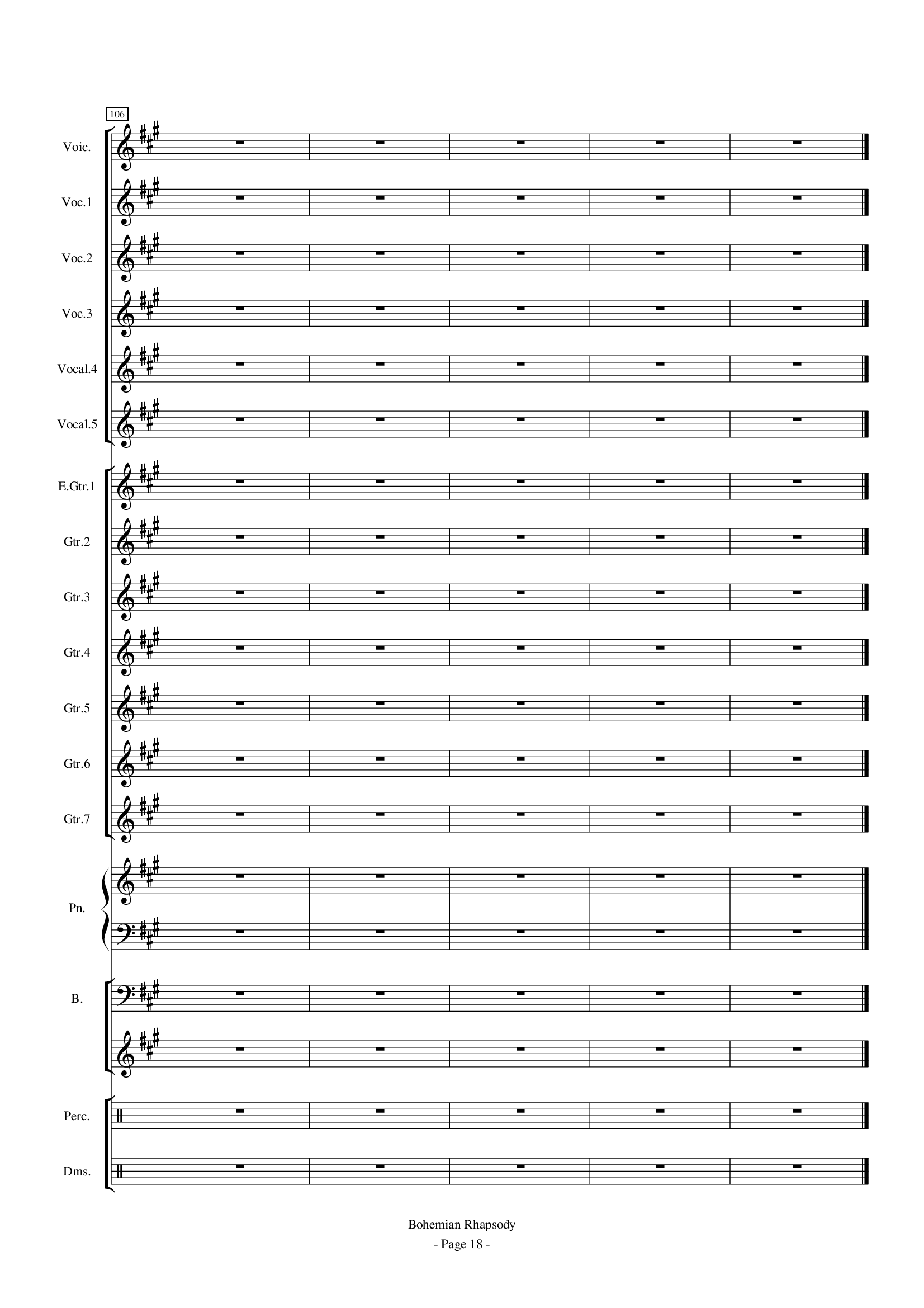 Bohemian Rhapsody-波西米亚狂想曲