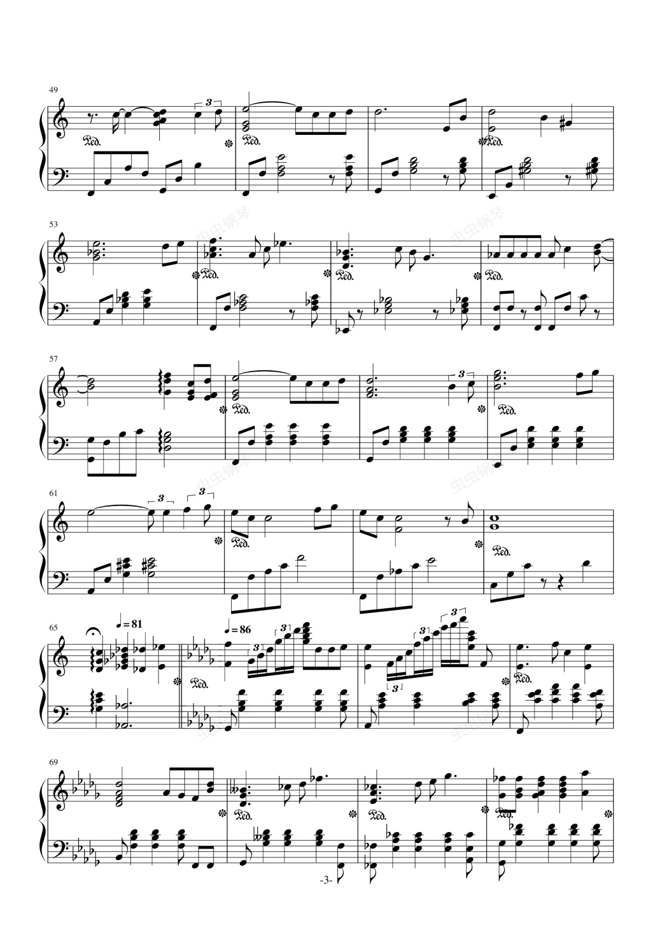 c钢琴谱,illusion.no2.c-钢琴谱,illusion.no2.