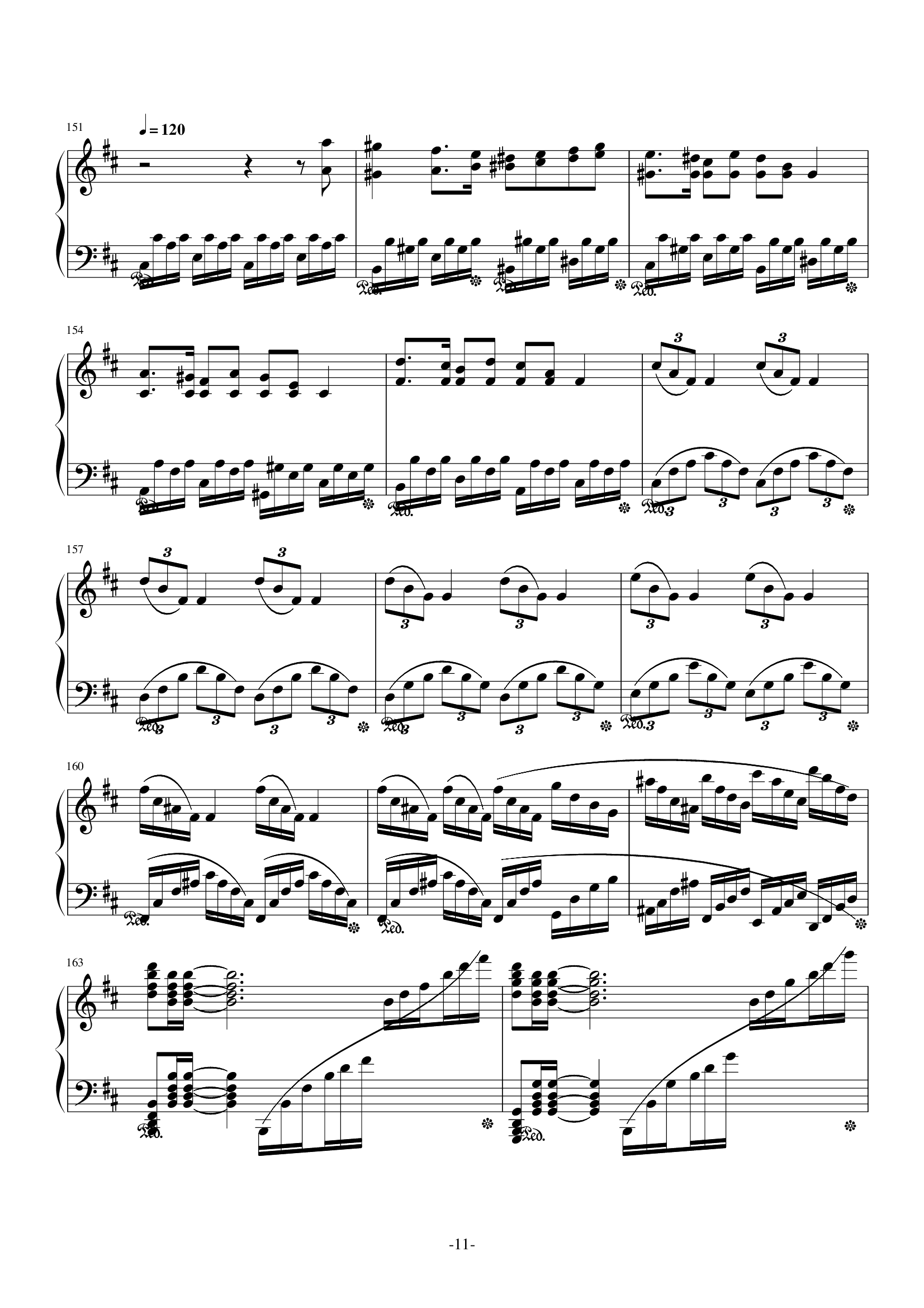 H22-B小调钢琴奏鸣曲（第一乐章）