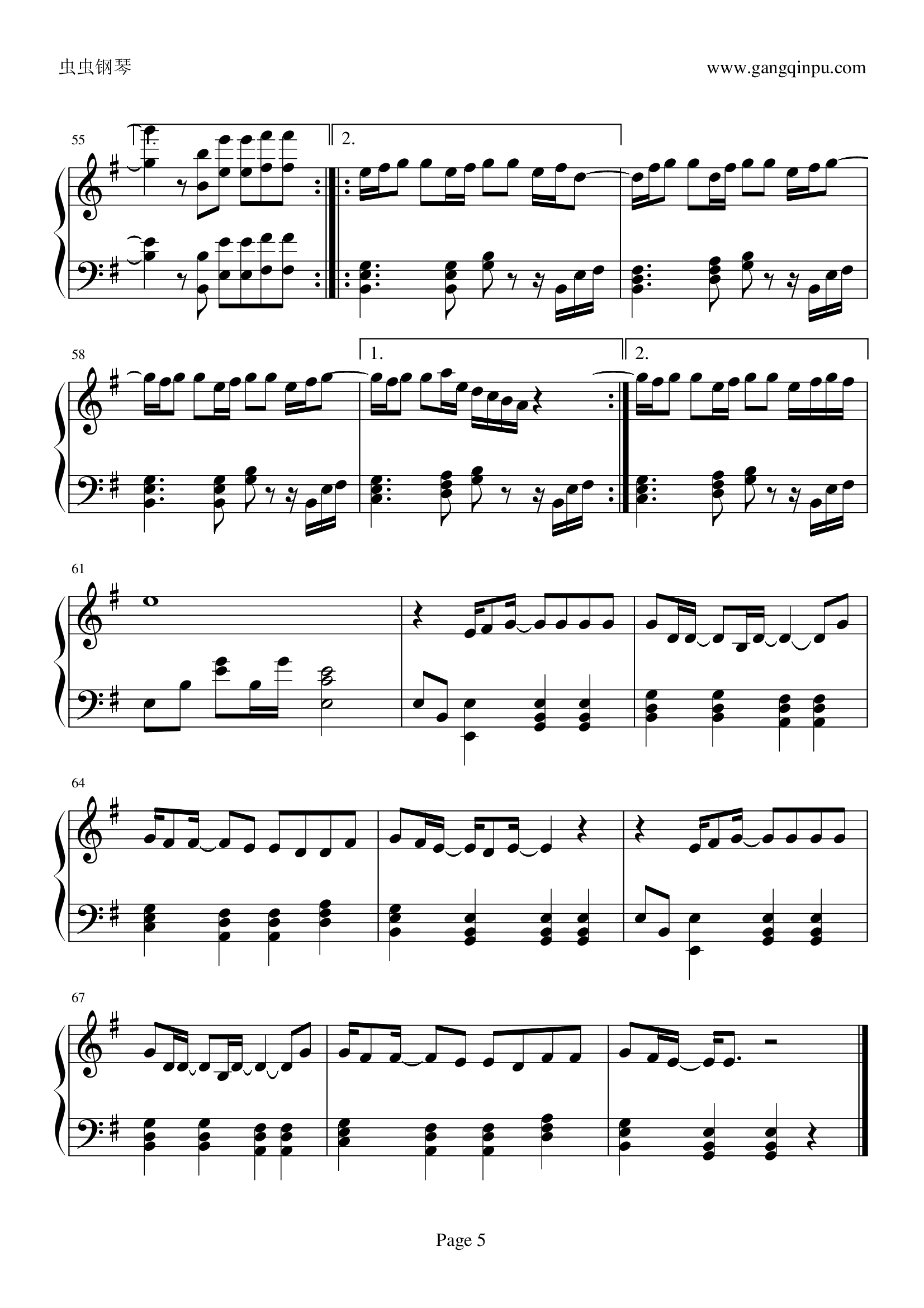 白色裂痕钢琴谱-bluegate-虫虫乐谱