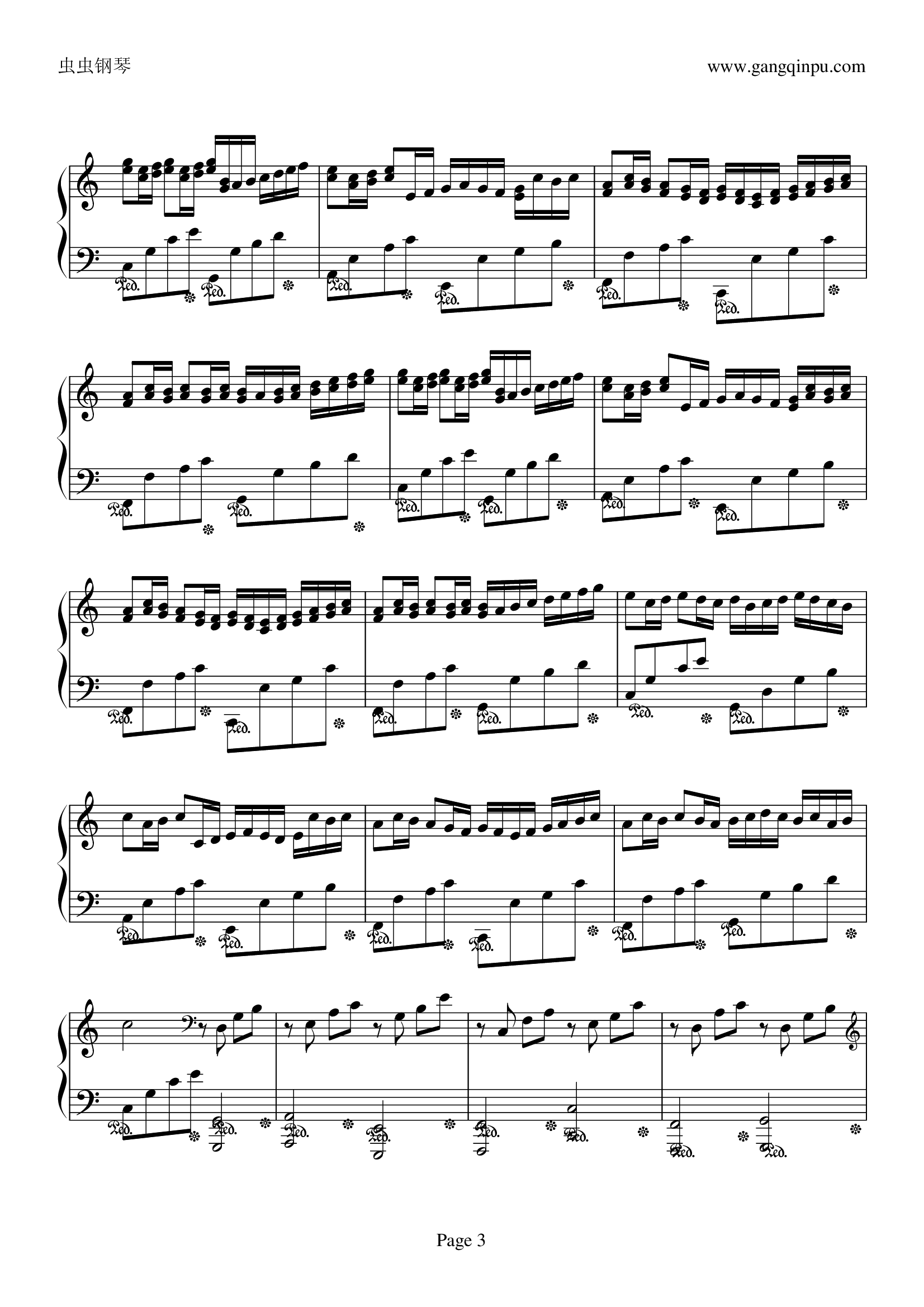 canon in d major吉他谱 - 虫虫吉他谱免费下载 - 虫虫乐谱