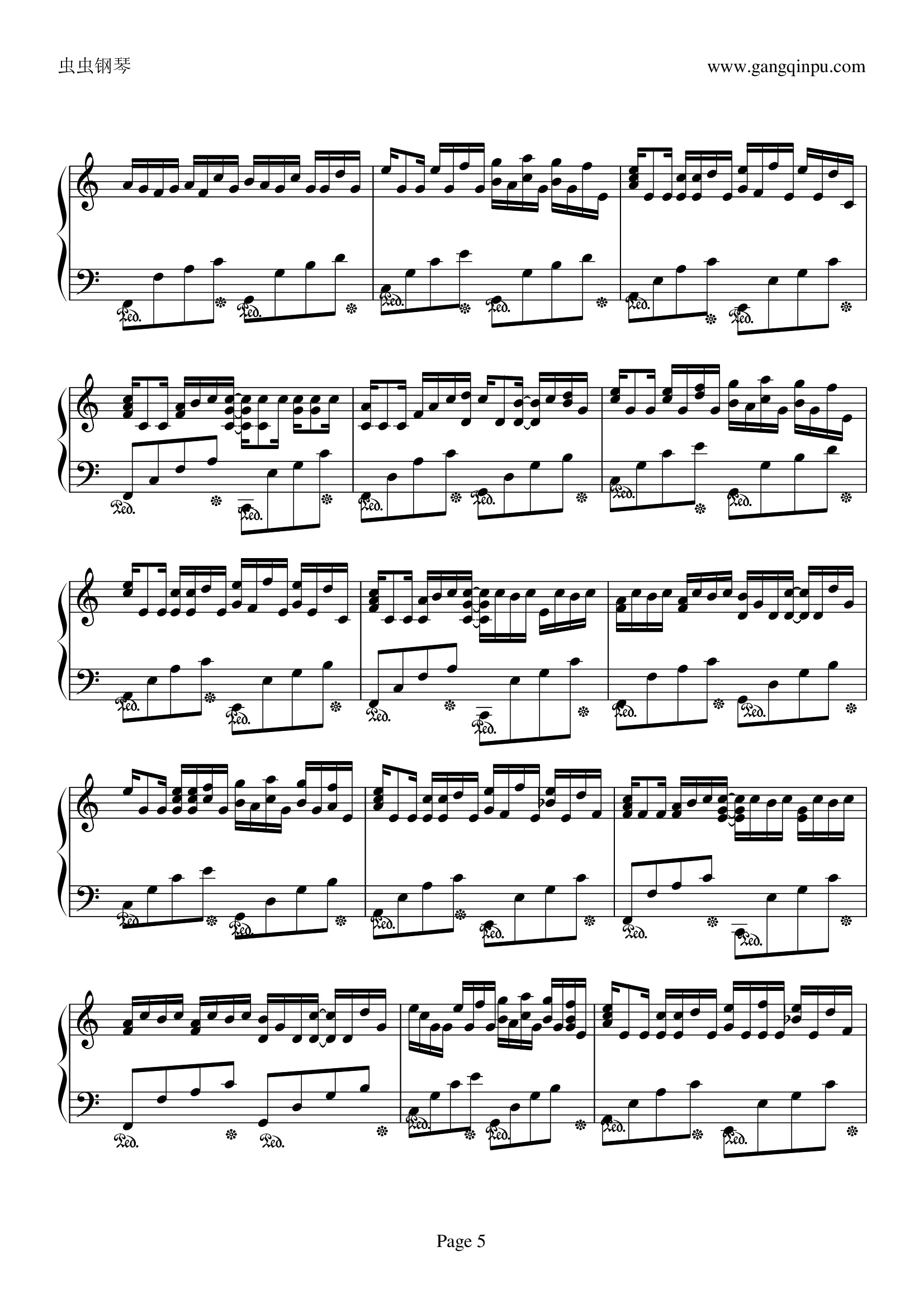 卡农-（情感100%）