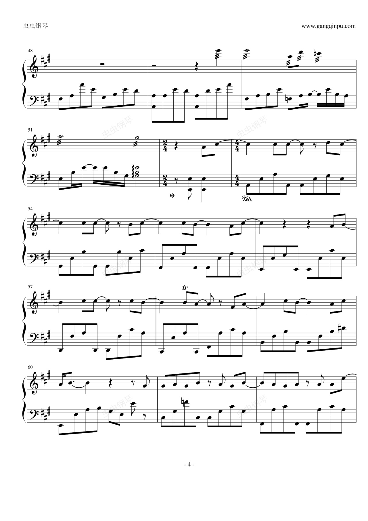 轨迹(文武贝版),轨迹(文武贝版)钢琴谱,轨迹(文武贝版)-钢琴谱,轨迹