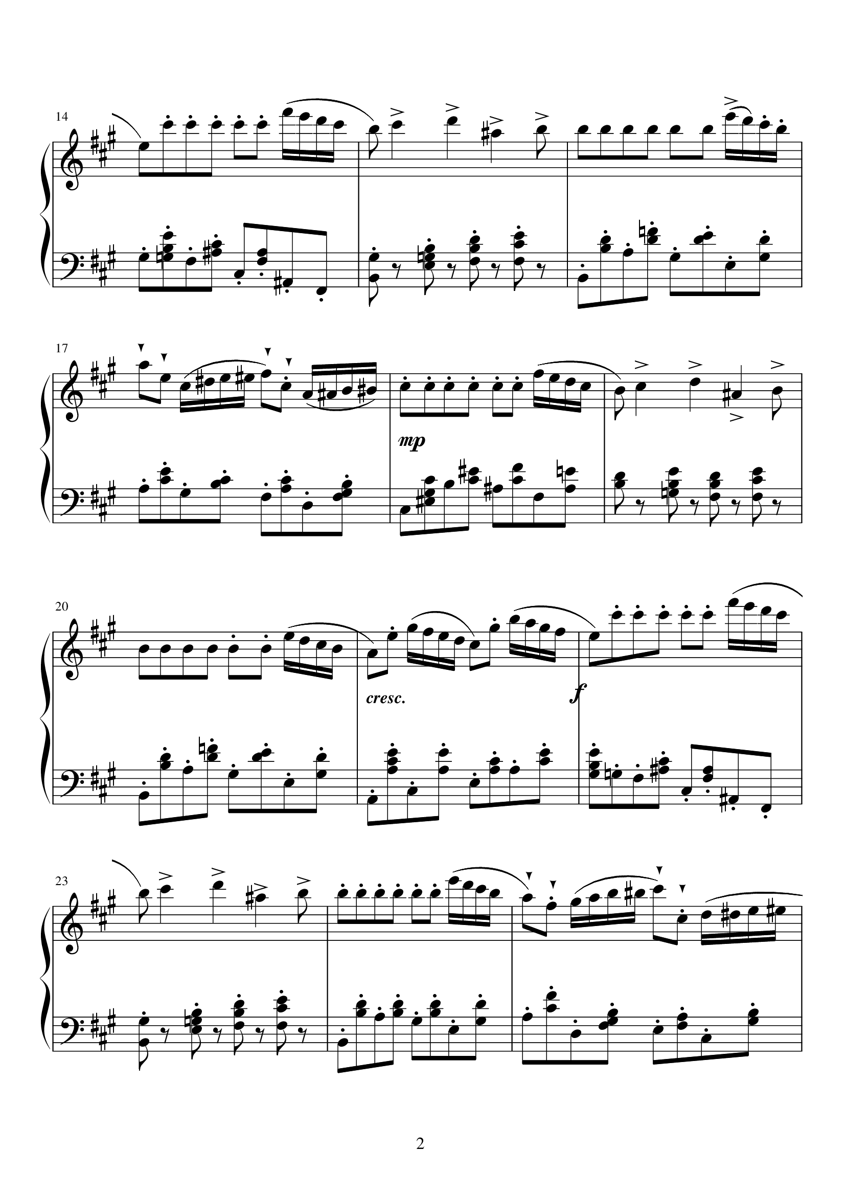 四小天鹅舞曲吉他谱 - 虫虫吉他谱免费下载 - 虫虫吉他
