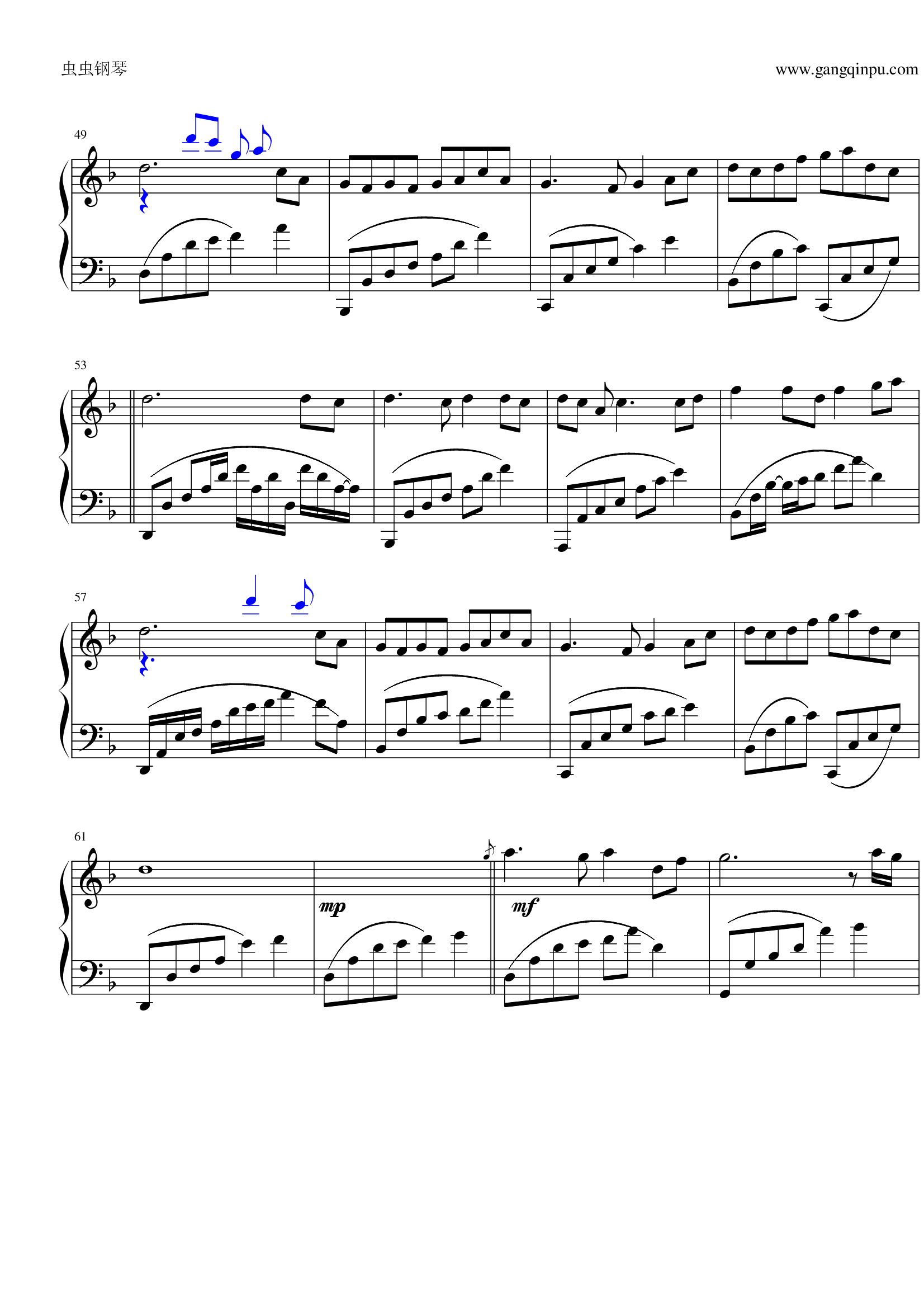 绿野仙踪(专辑《乱红》)钢琴谱-guohengj-虫虫乐谱