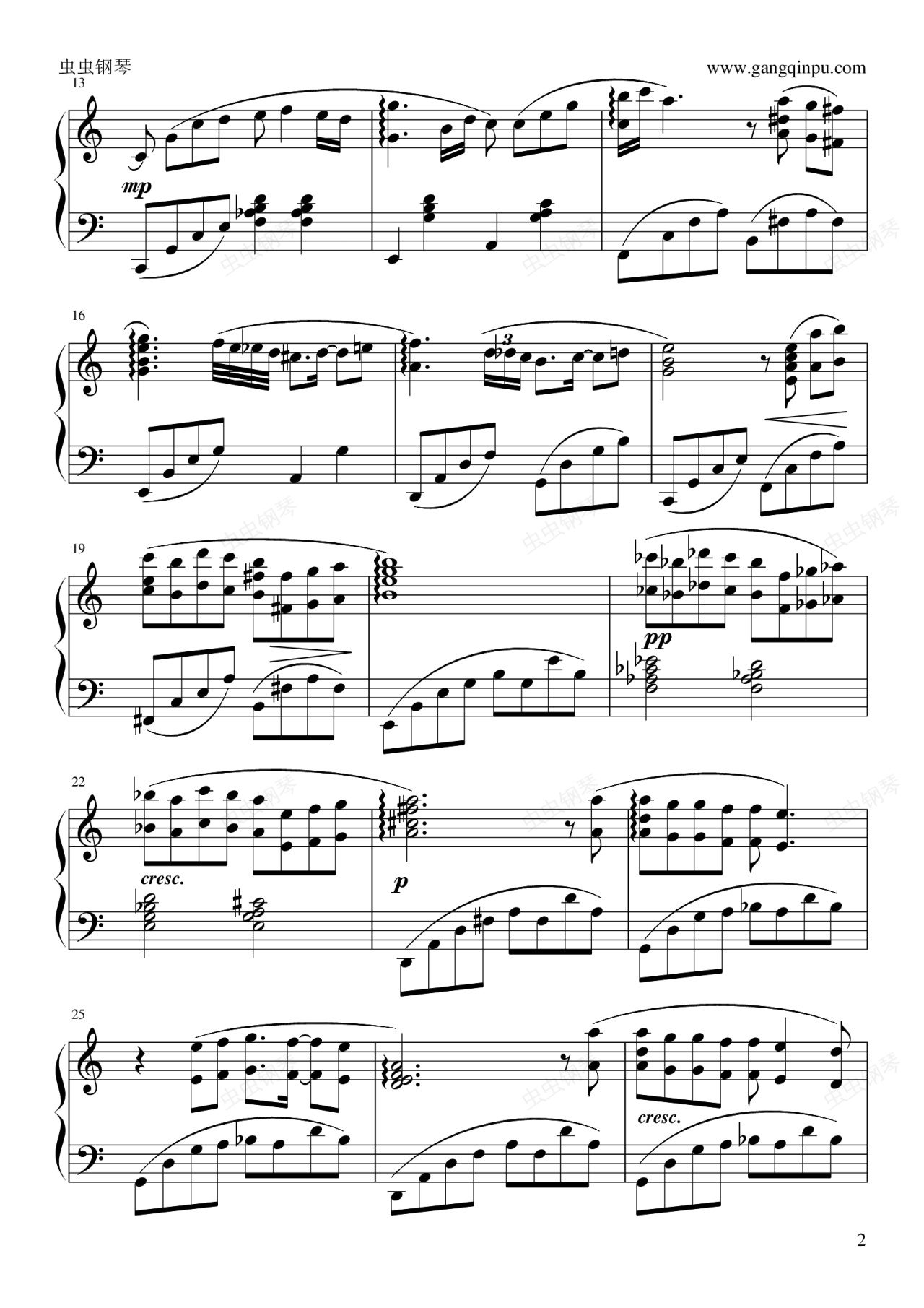 friends,friends钢琴谱,friends-钢琴谱,friends钢琴谱大全,虫虫钢琴