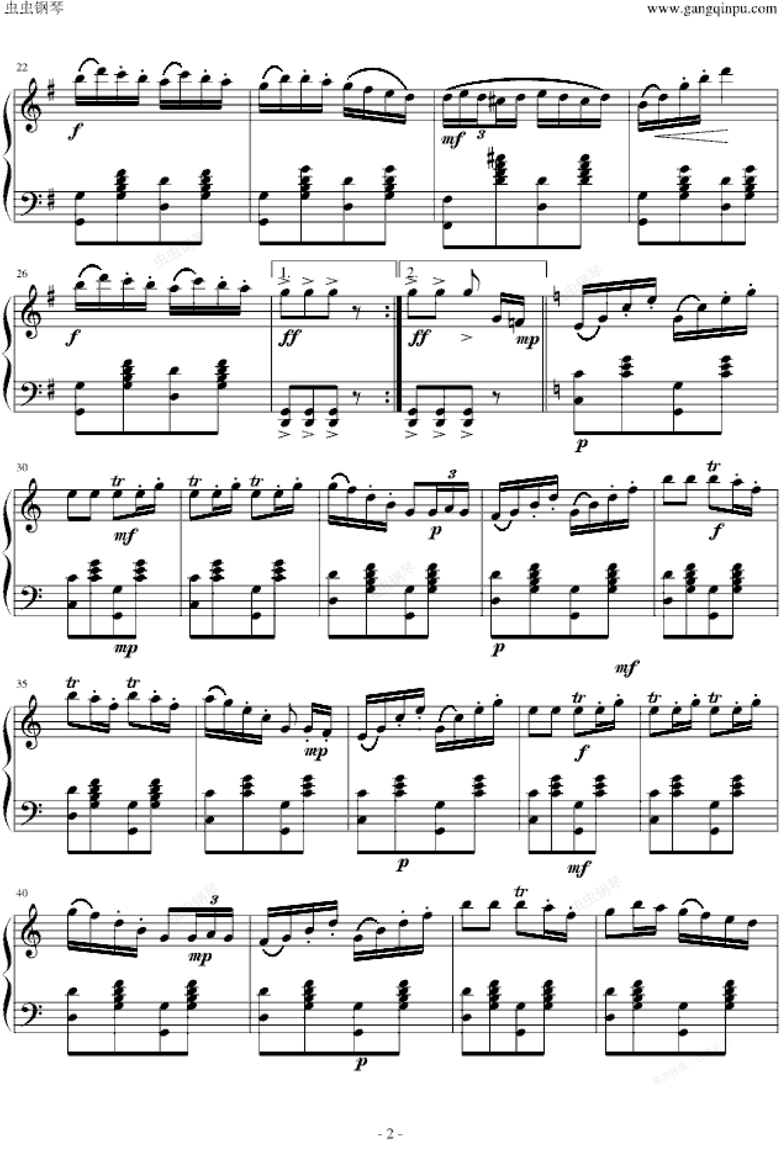 波尔卡单簧管谱子图片
