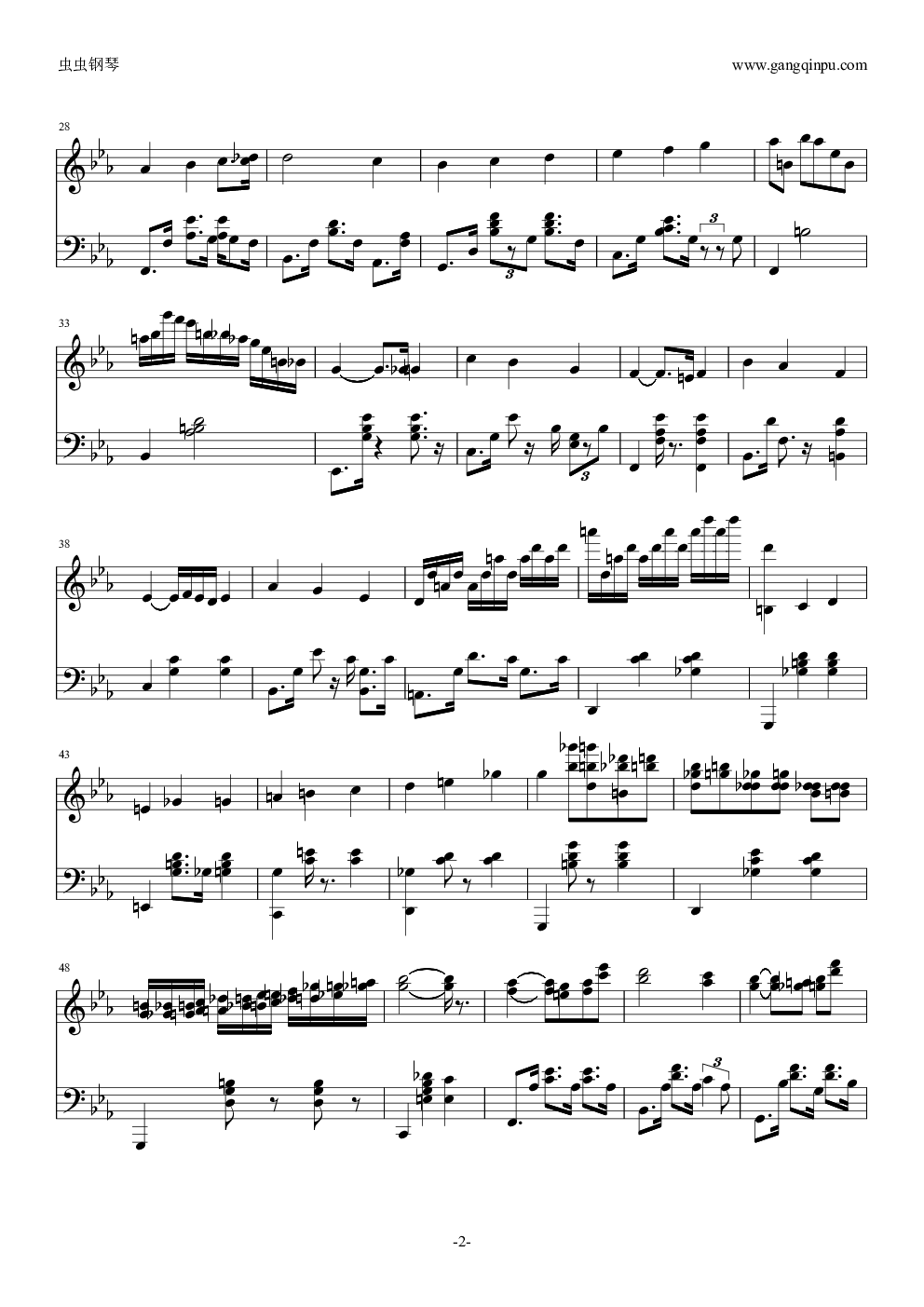 magic waltz原版琴谱（PDF）