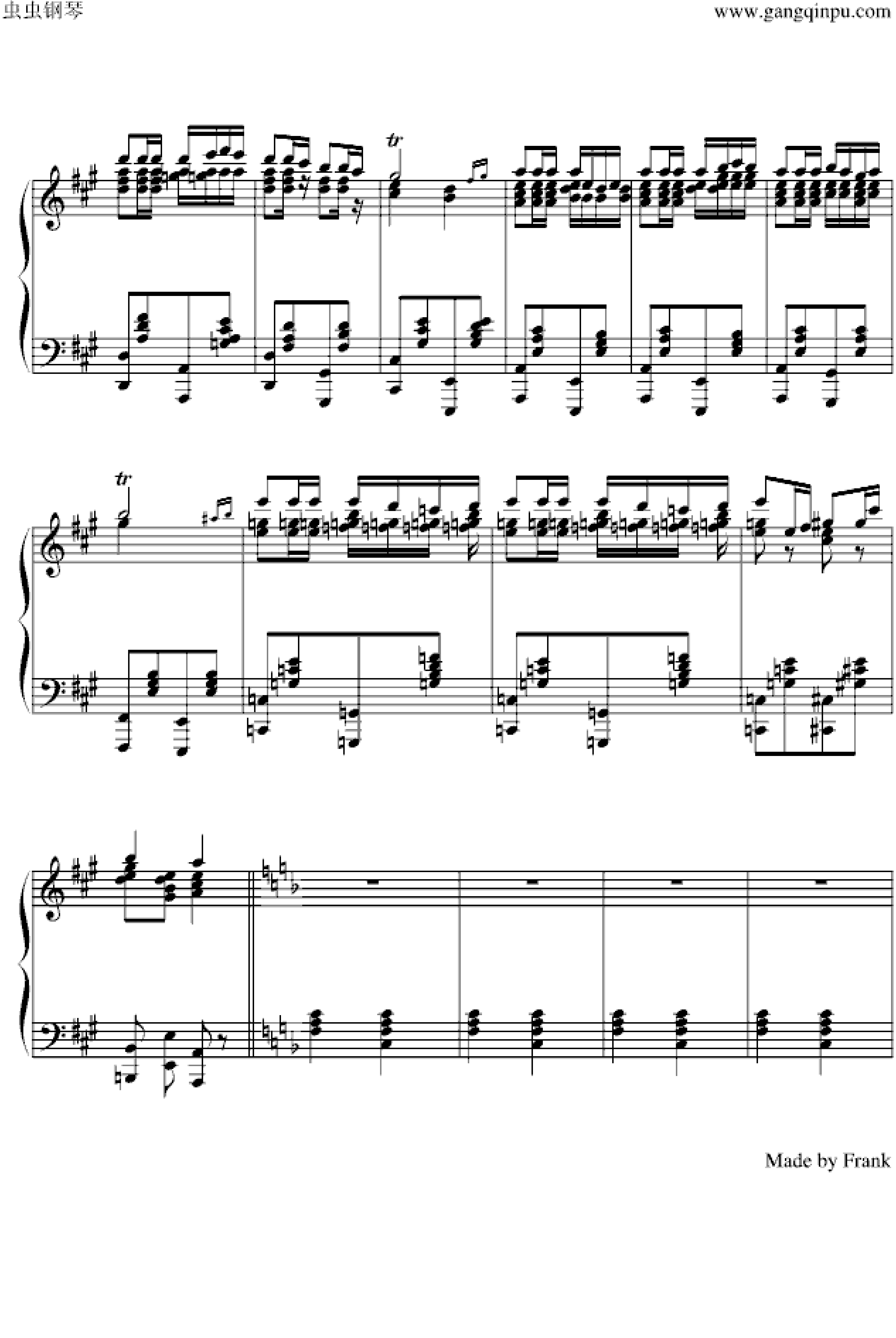 卡门序曲- 难度版