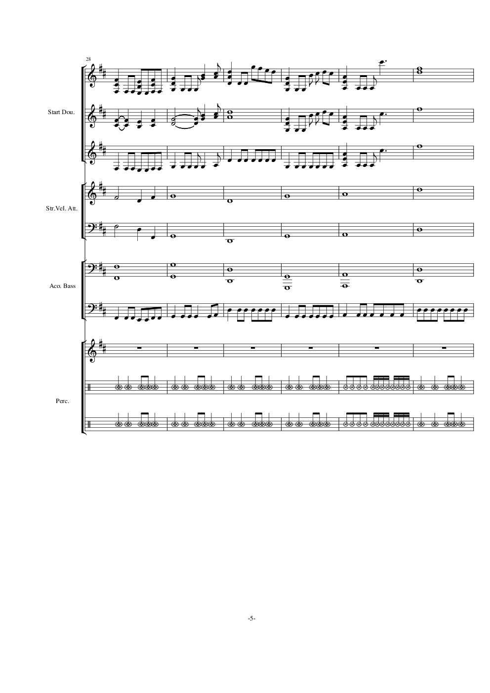 卡农 D大调重金属版