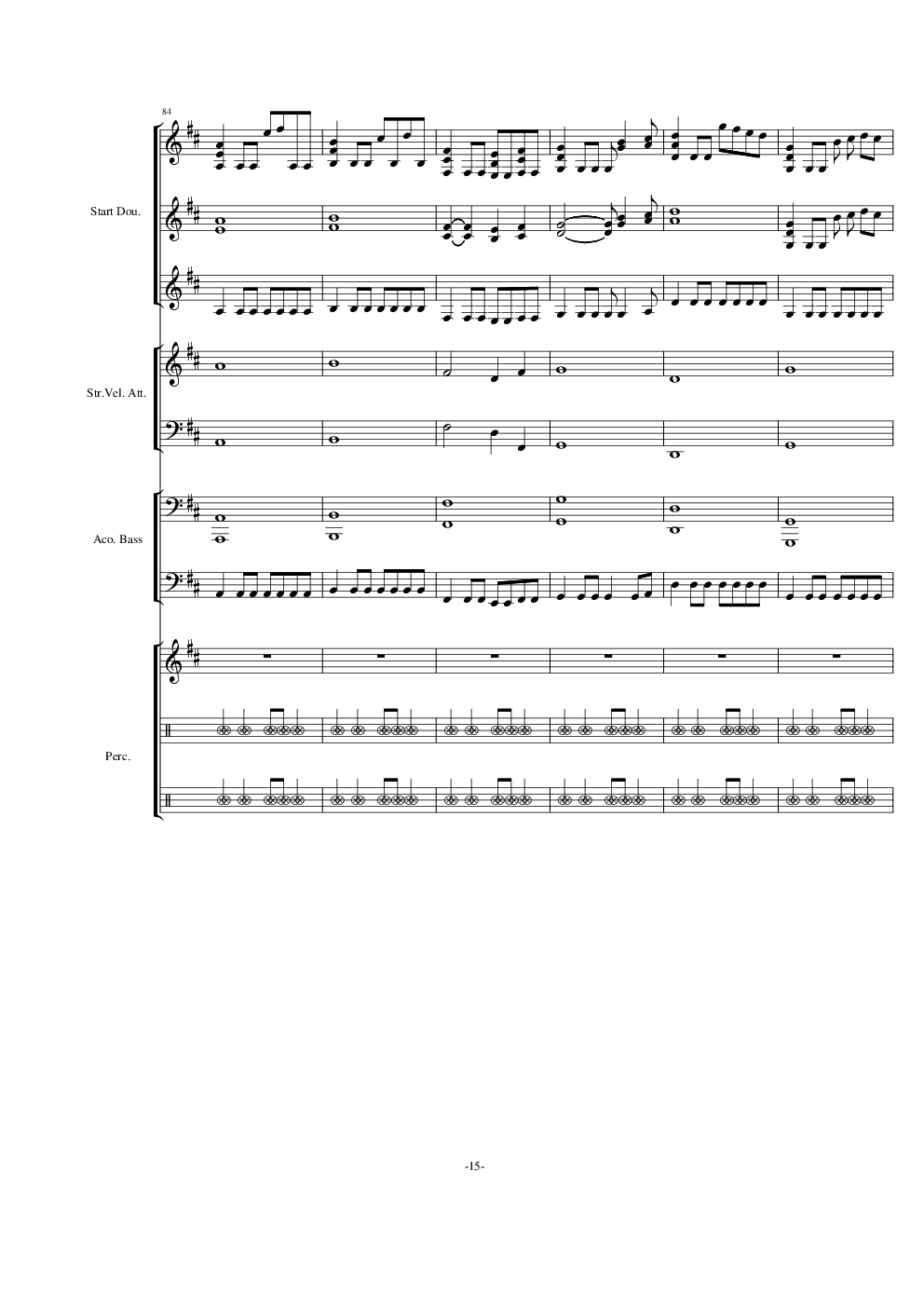 卡农 D大调重金属版