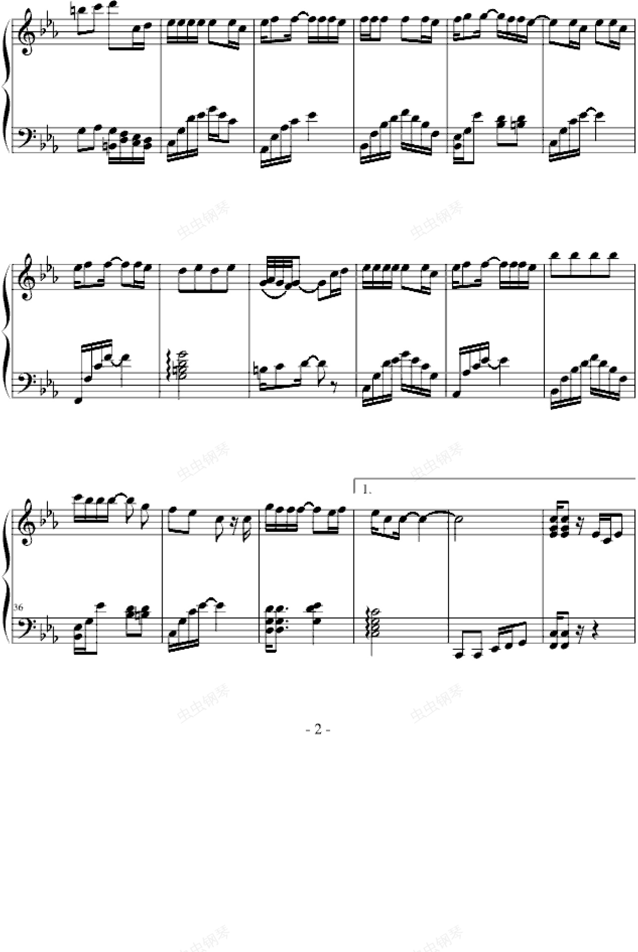 酷爱,酷爱钢琴谱,酷爱-钢琴谱,酷爱钢琴谱大全,虫虫钢琴谱下载-www.