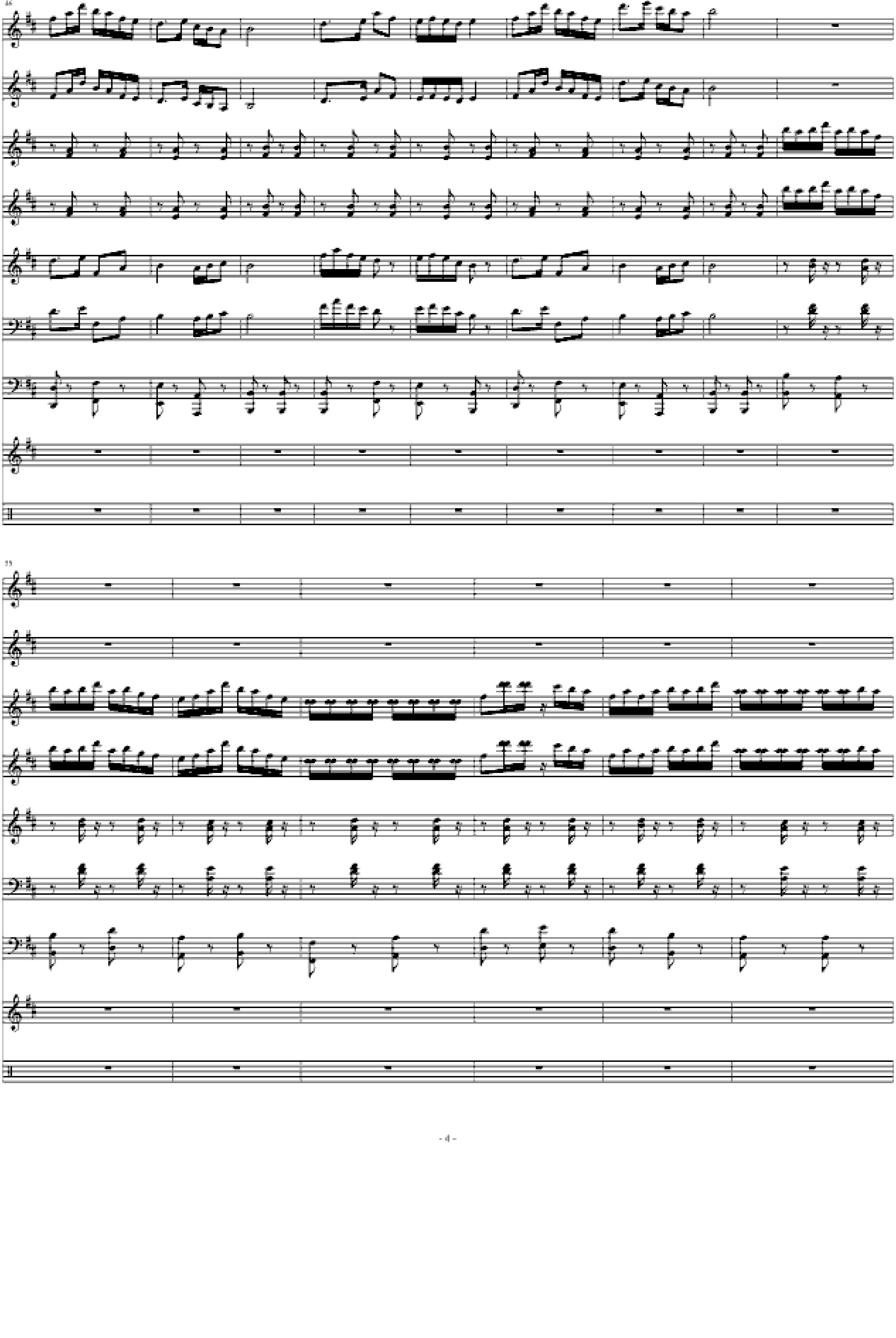 紫竹调（民乐合奏总谱）
