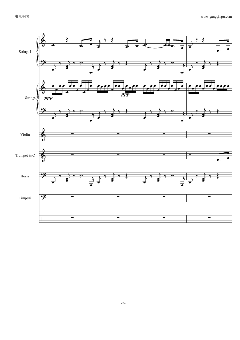 Jack Sparrow-加勒比海盗 总谱