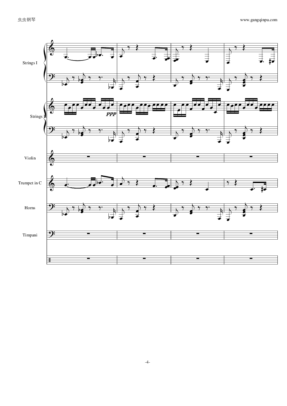 Jack Sparrow-加勒比海盗 总谱