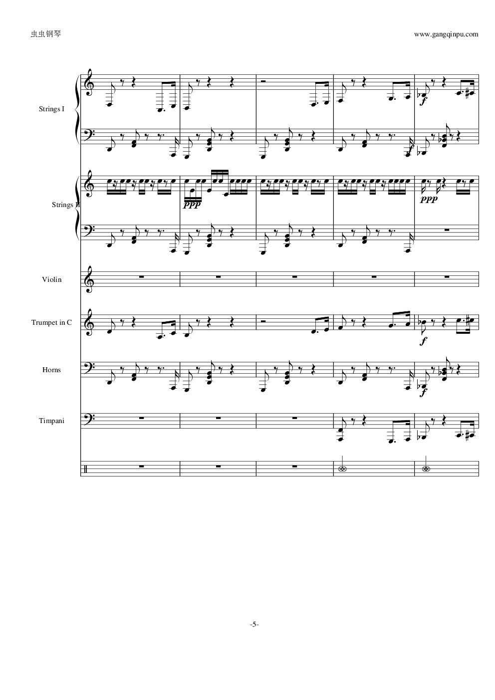 Jack Sparrow-加勒比海盗 总谱