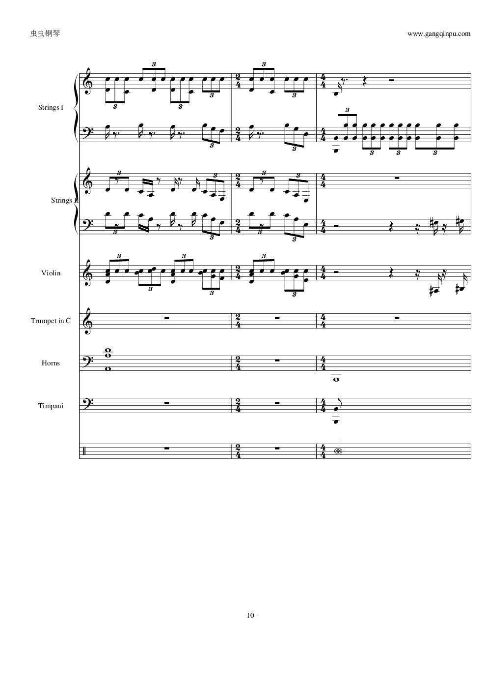 Jack Sparrow-加勒比海盗 总谱