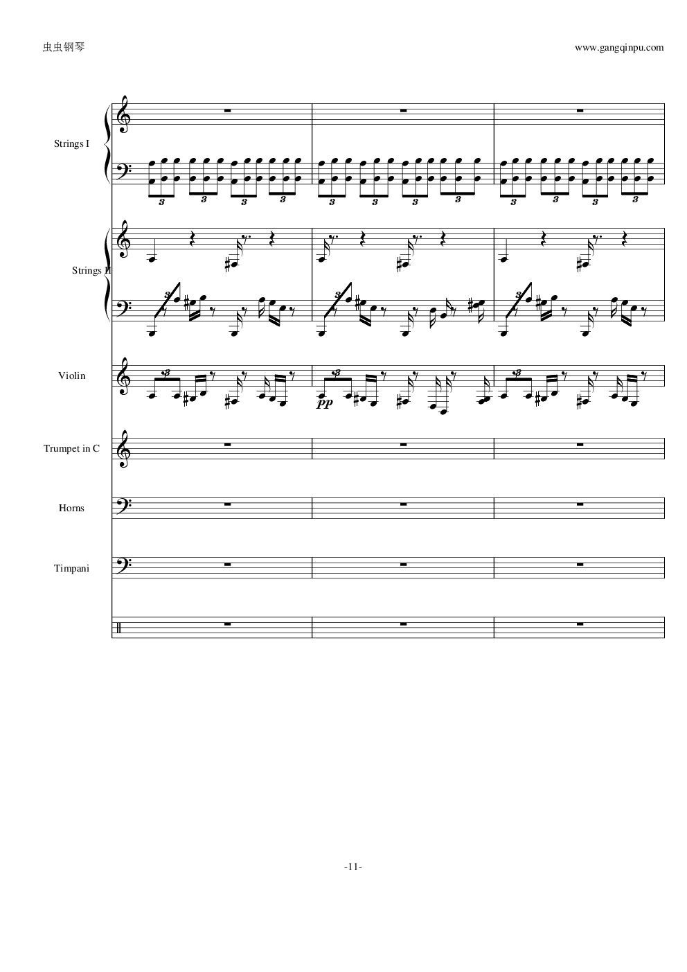 Jack Sparrow-加勒比海盗 总谱