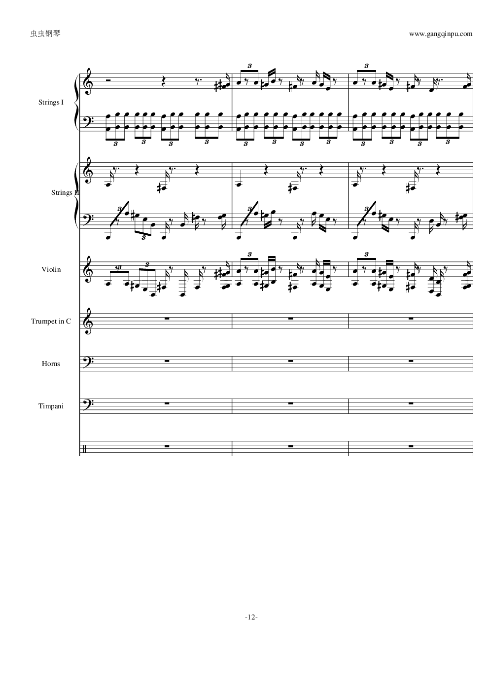 Jack Sparrow-加勒比海盗 总谱