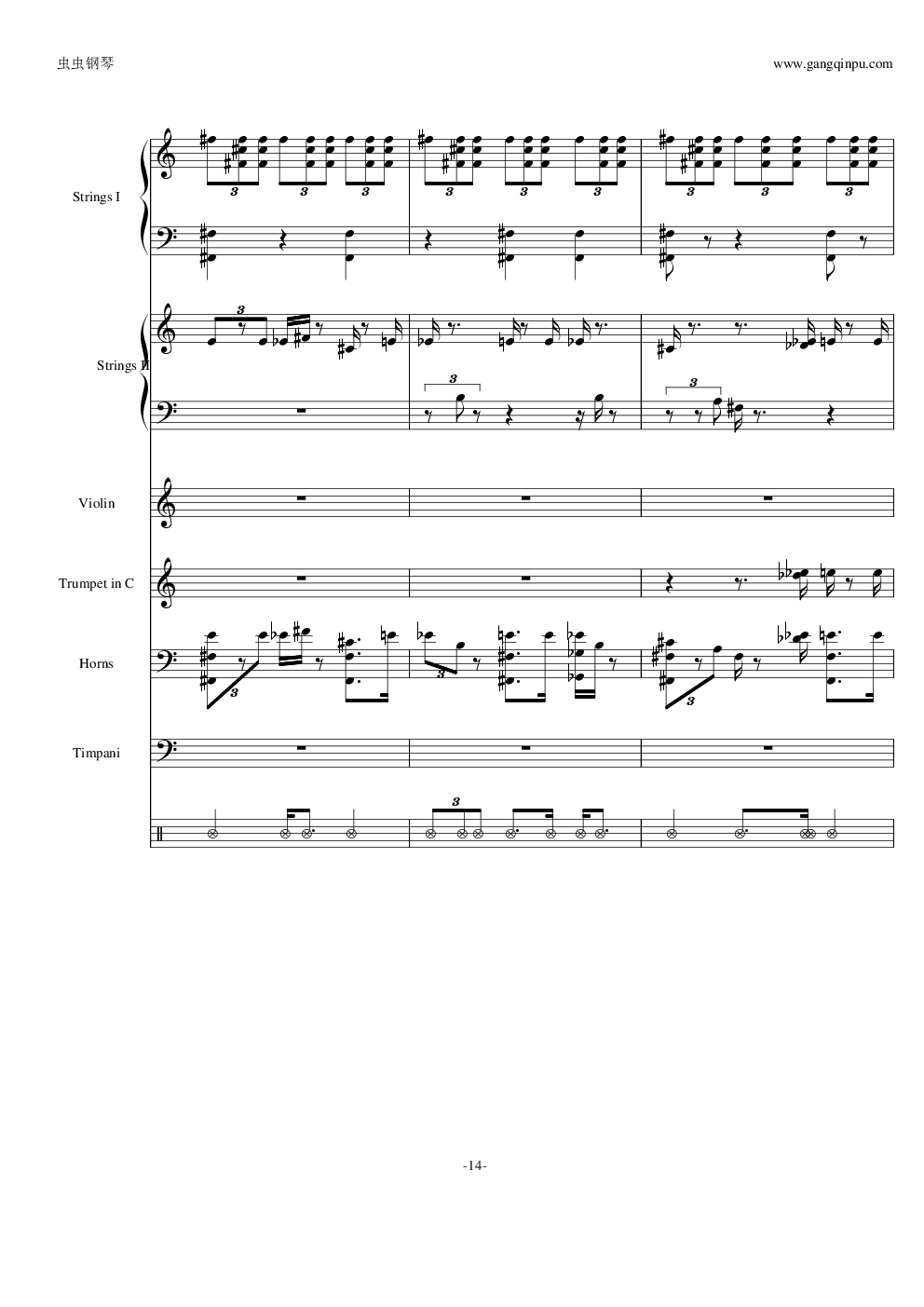 Jack Sparrow-加勒比海盗 总谱