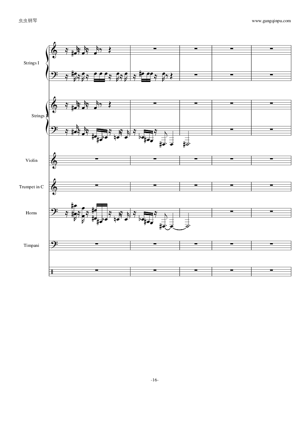 Jack Sparrow-加勒比海盗 总谱