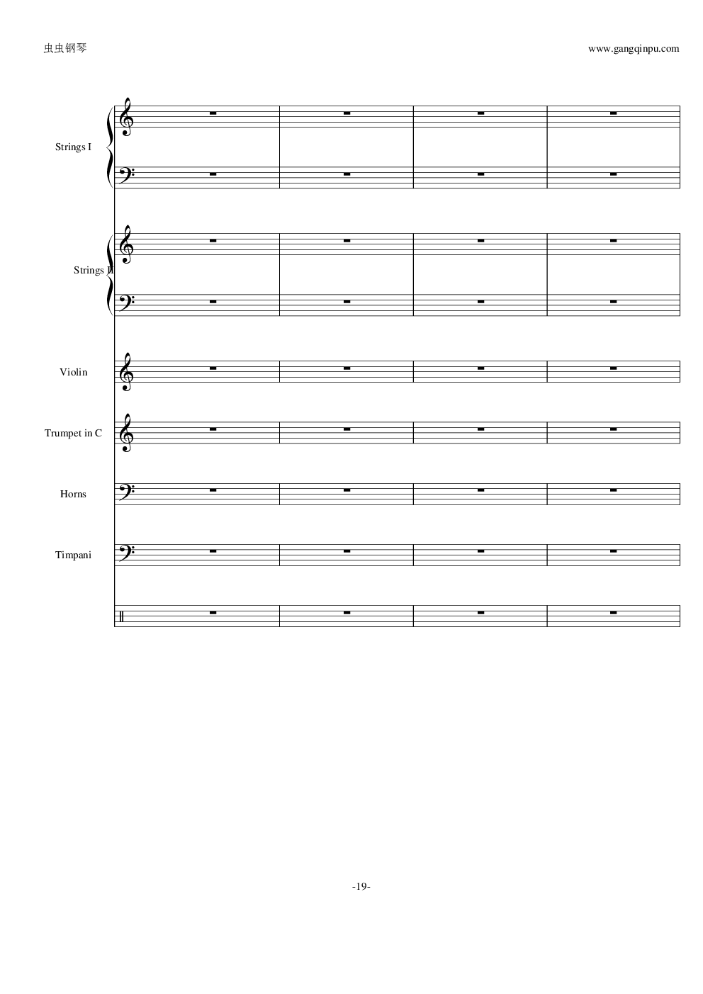 Jack Sparrow-加勒比海盗 总谱