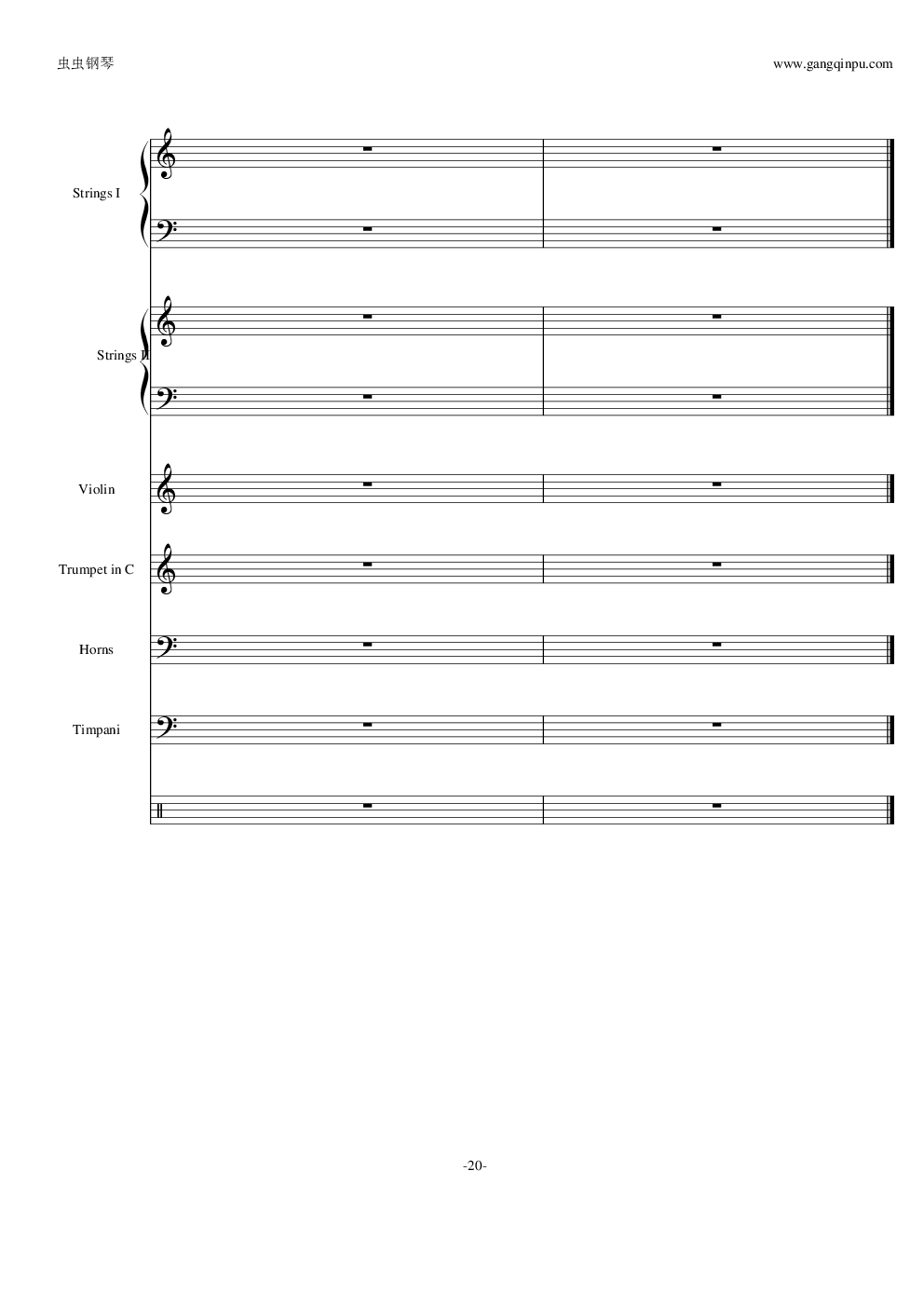 Jack Sparrow-加勒比海盗 总谱