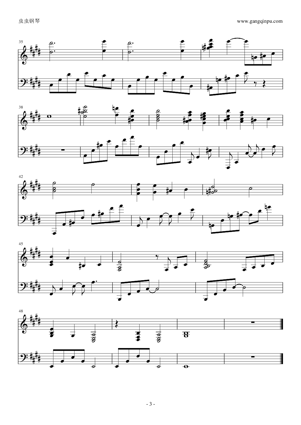 the godfather--教父钢琴谱-tripleapupil-虫虫乐谱