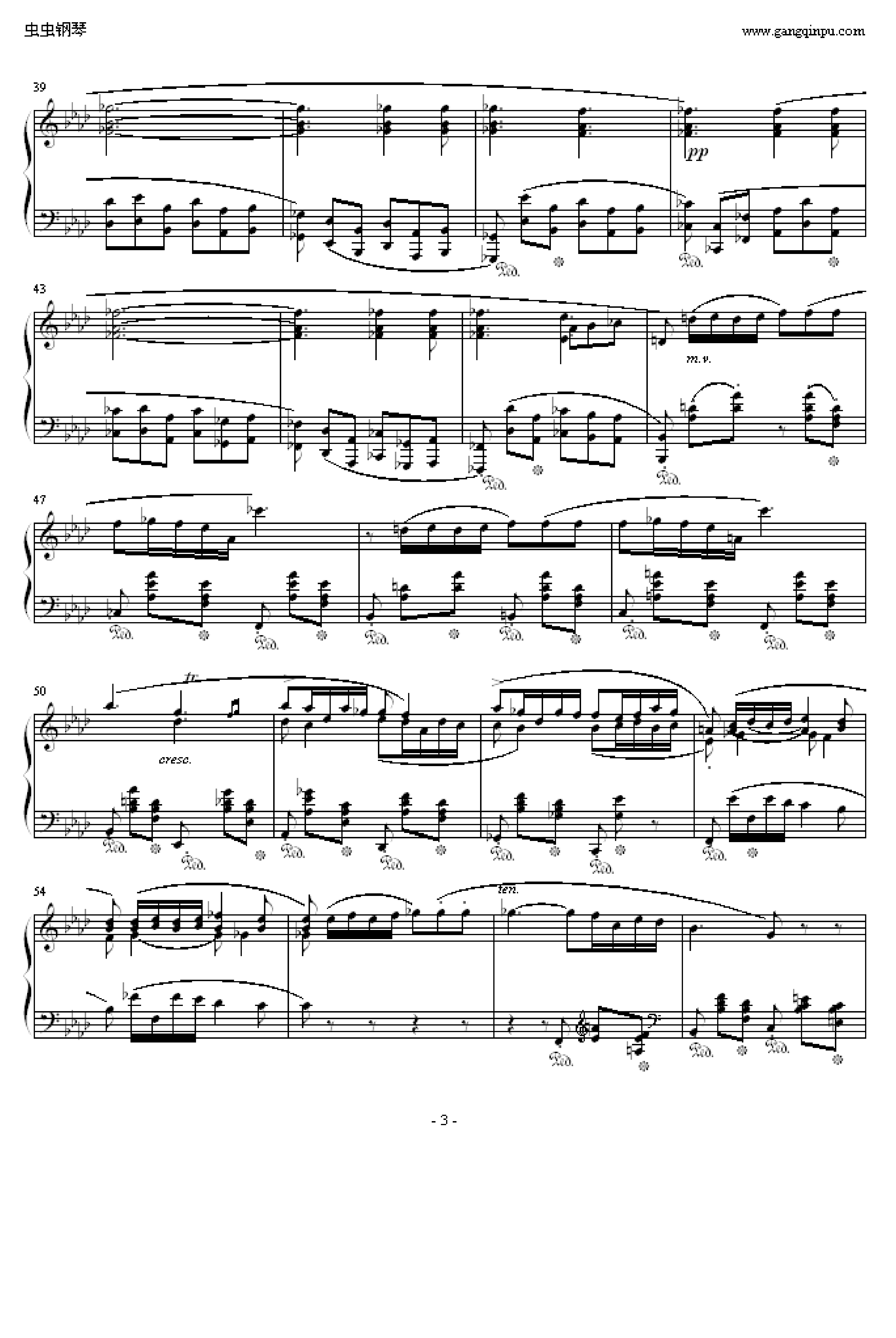 肖邦F小调第4叙事曲