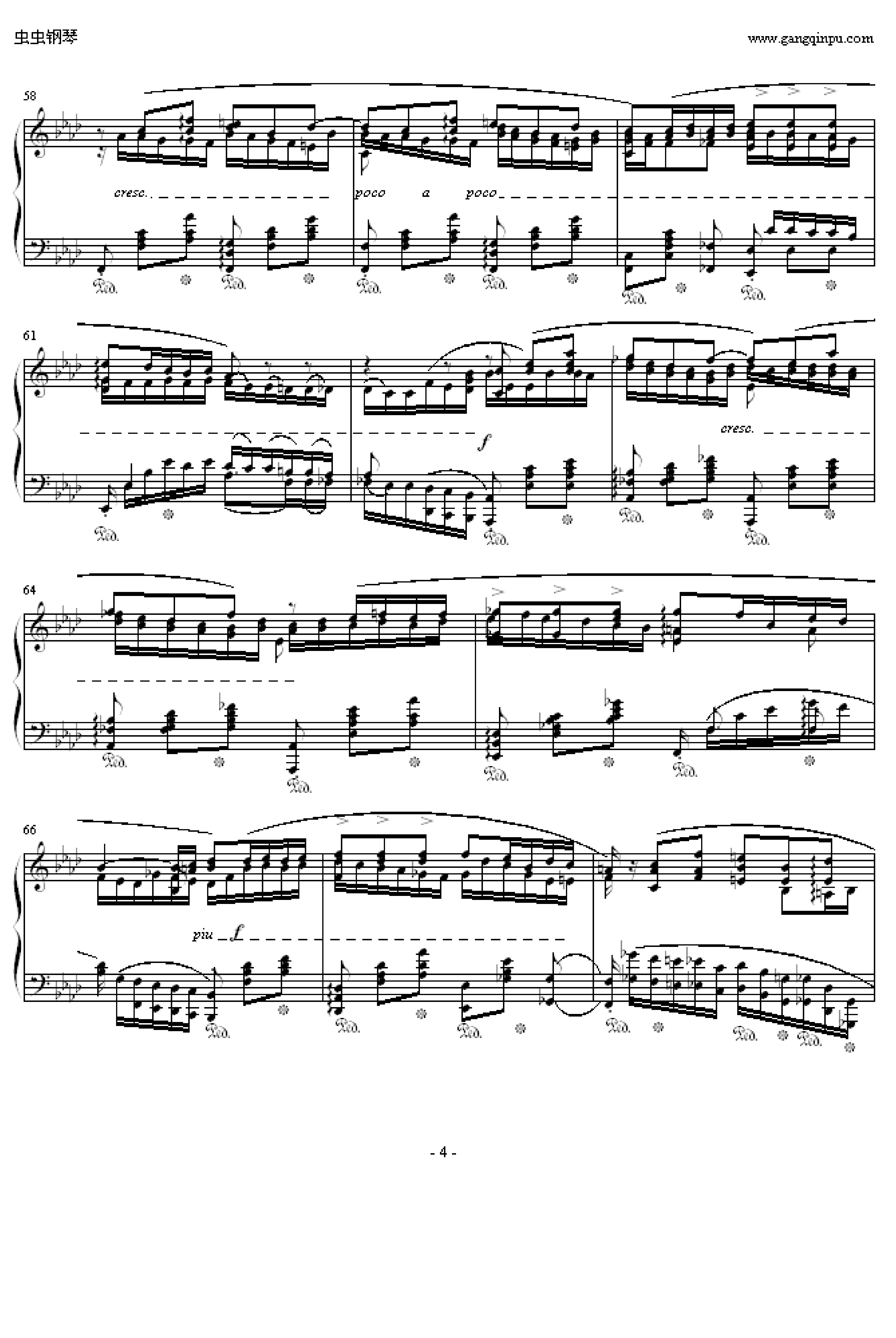 肖邦F小调第4叙事曲