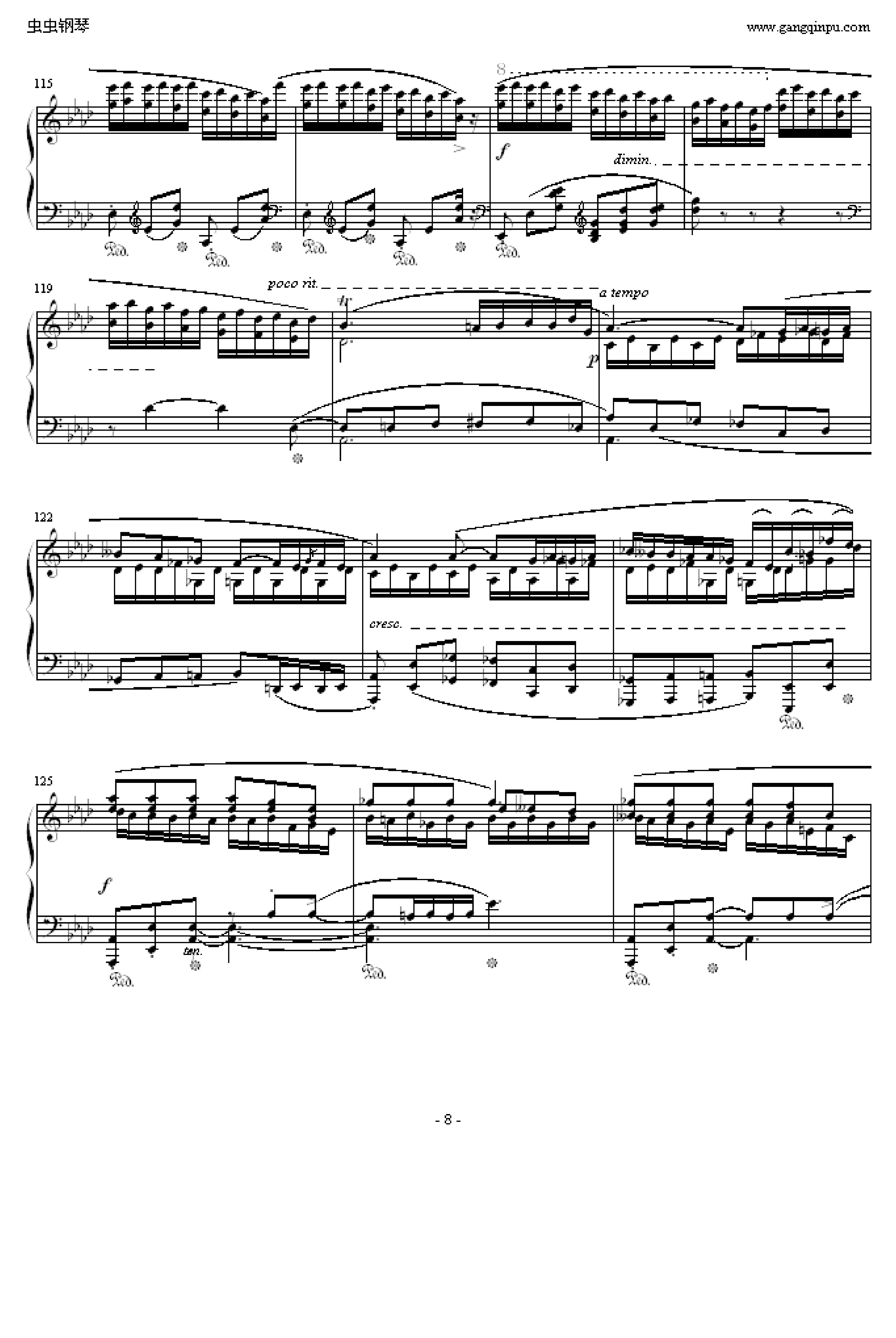 肖邦F小调第4叙事曲