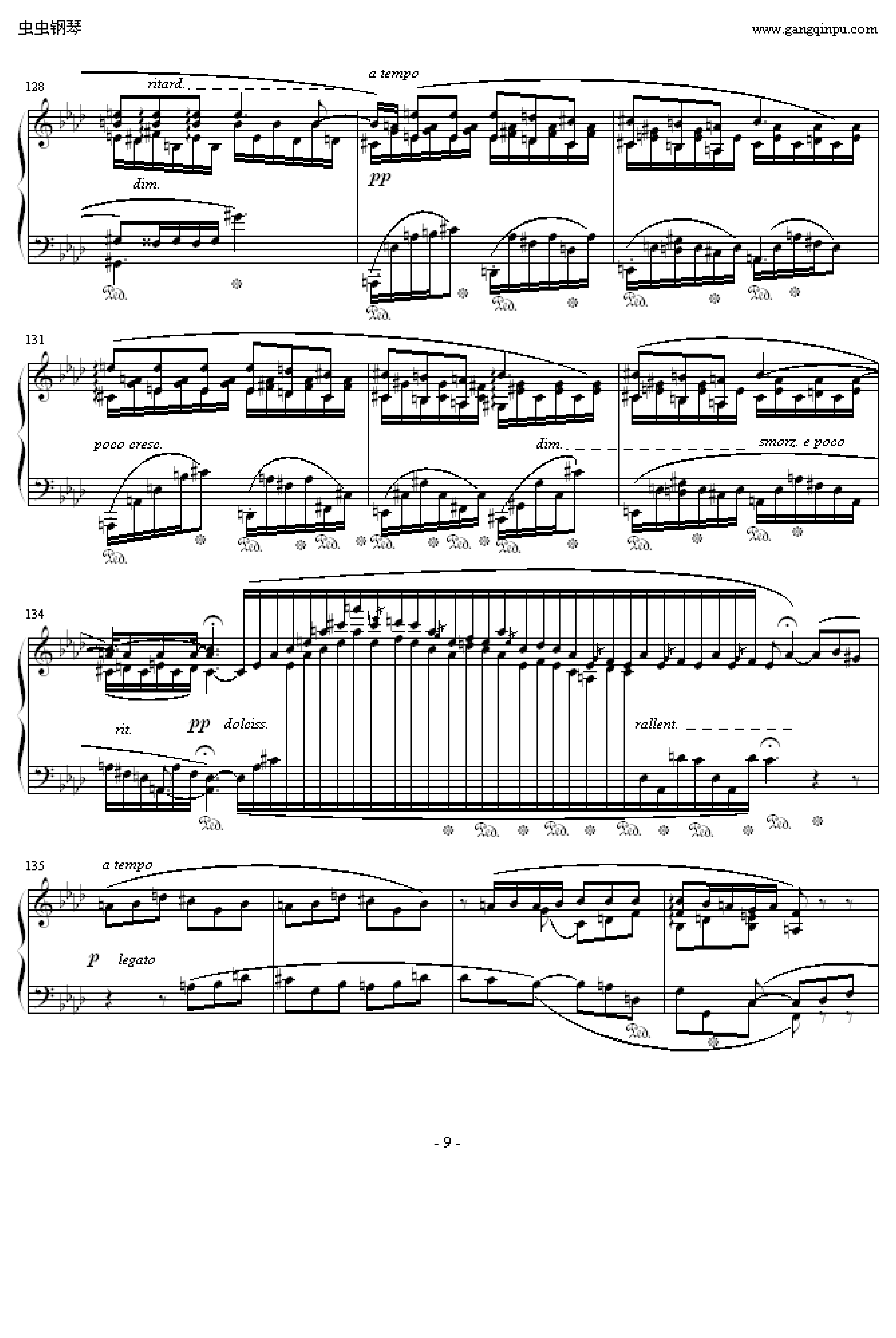 肖邦F小调第4叙事曲