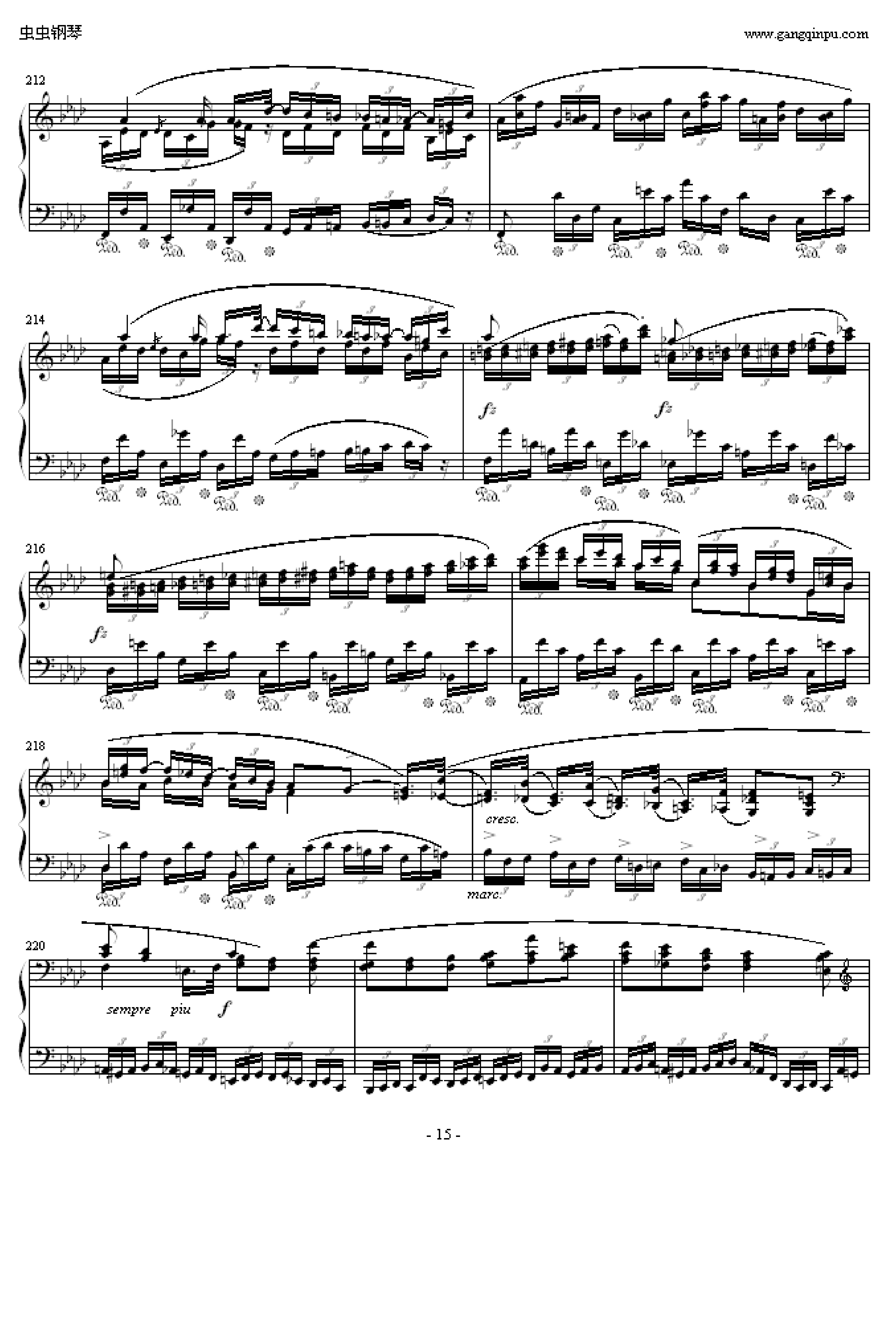 肖邦F小调第4叙事曲