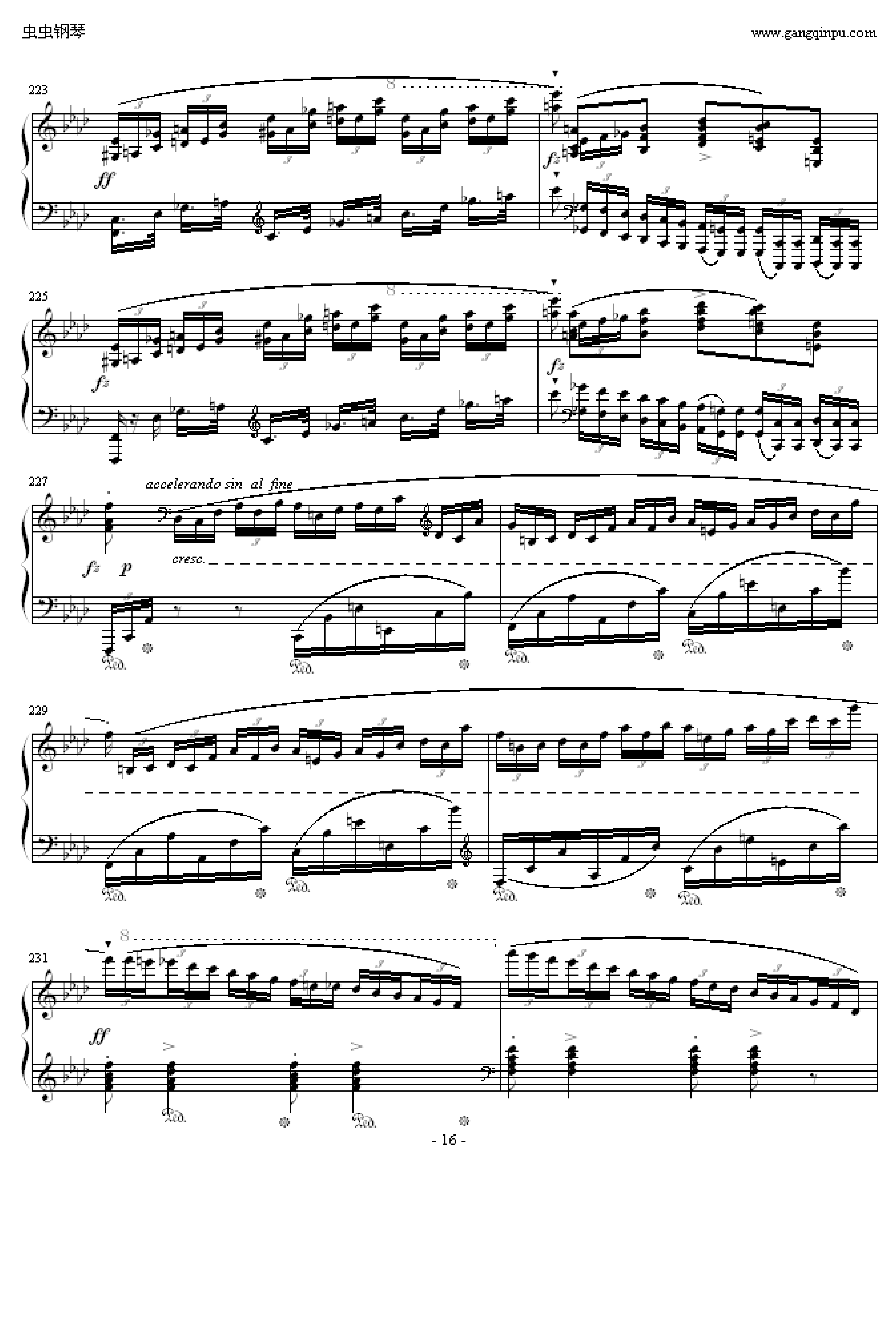 肖邦F小调第4叙事曲