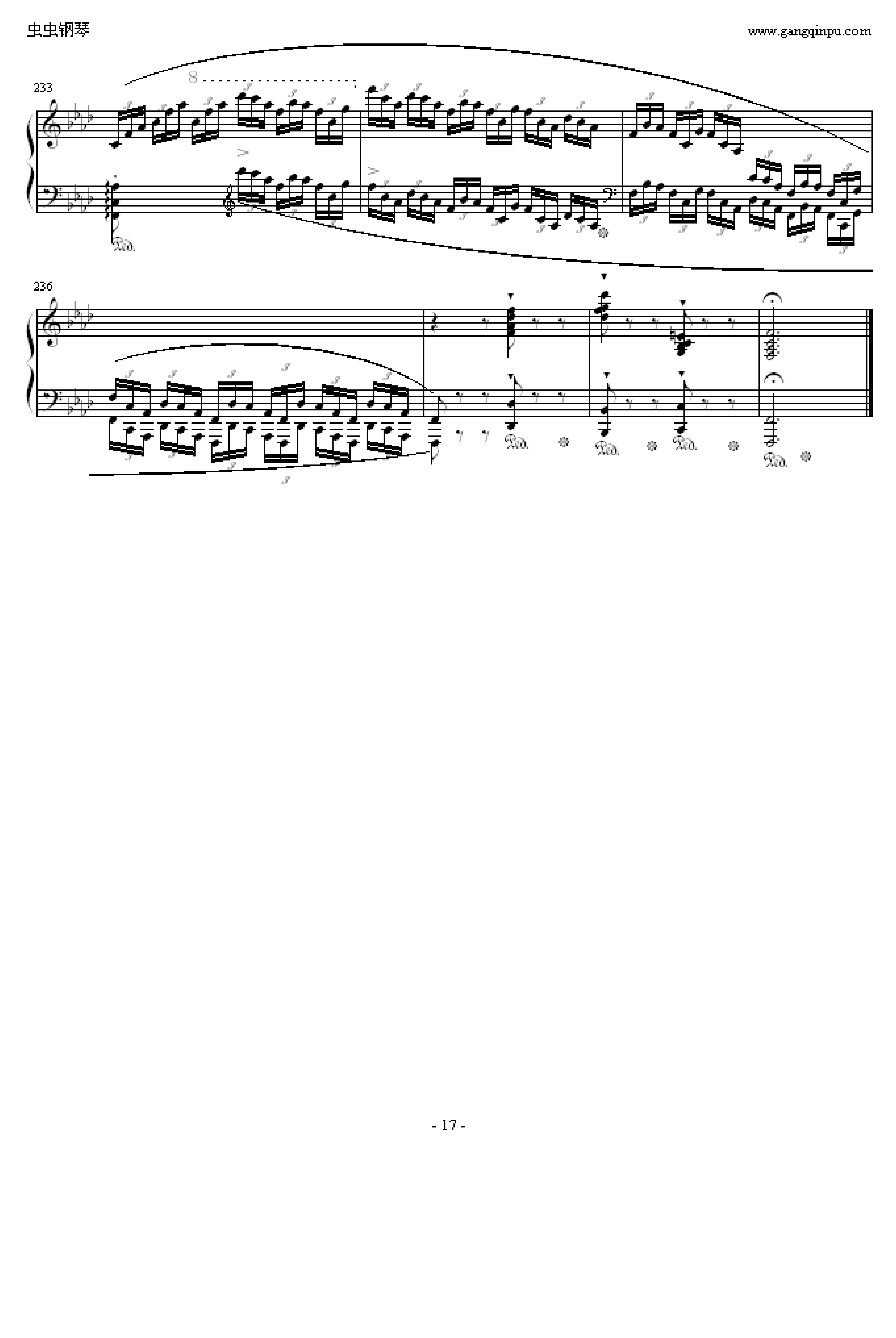 肖邦F小调第4叙事曲