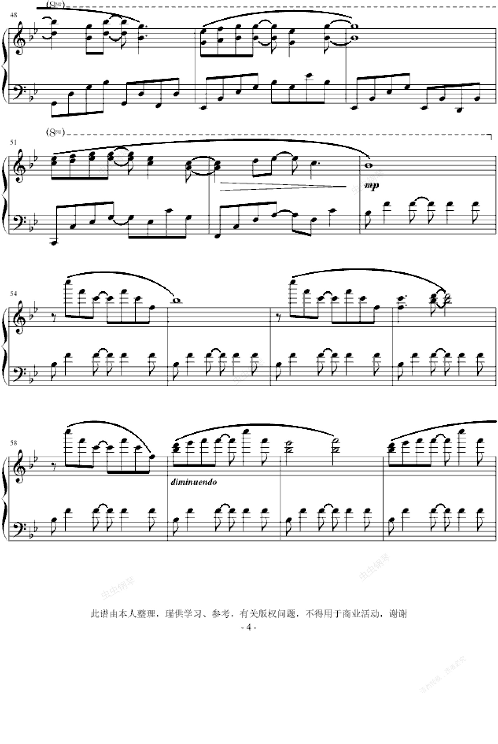 阿甘正传,阿甘正传钢琴谱,阿甘正传-钢琴谱,阿甘正传钢琴谱大全,虫虫