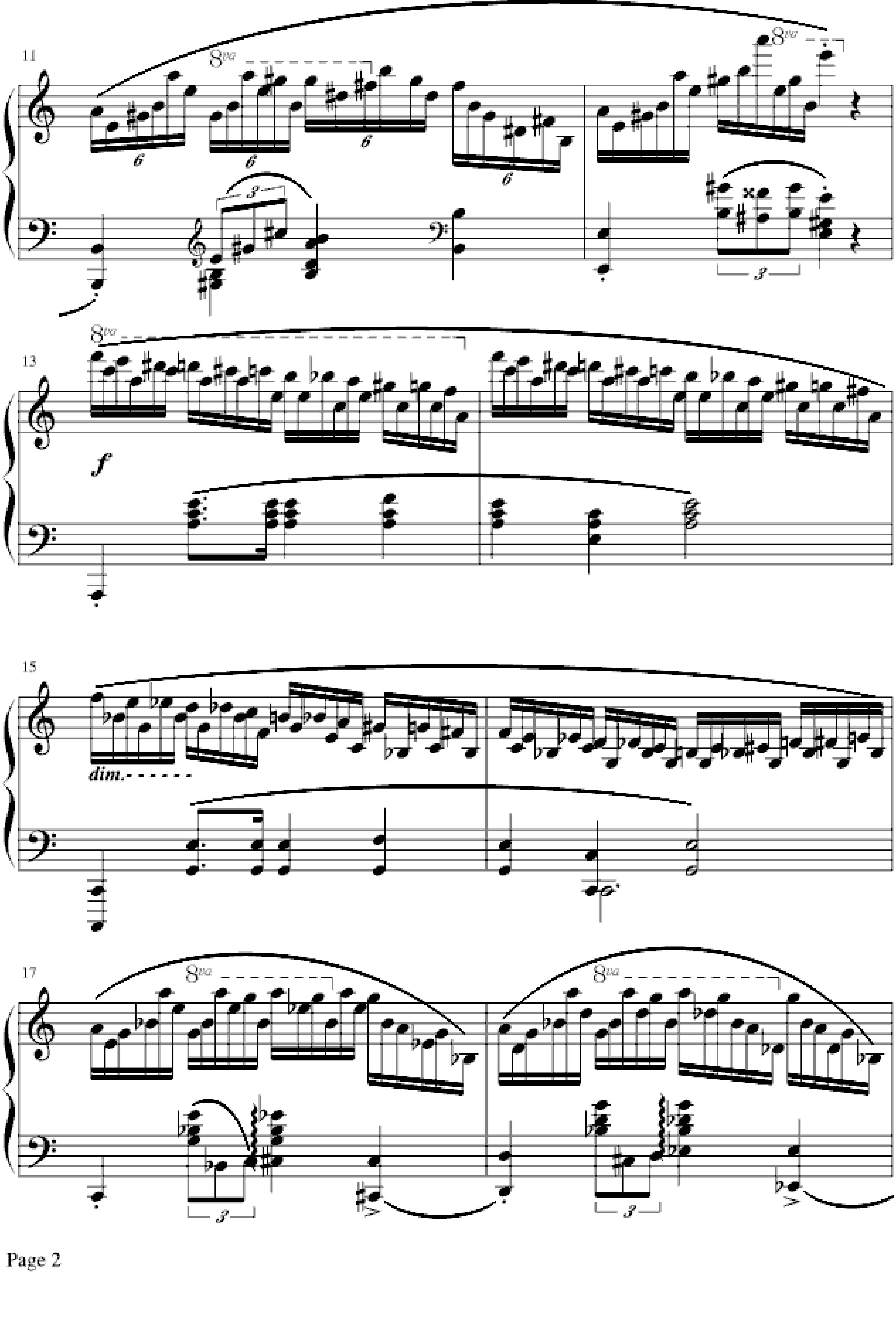 肖邦冬风练习曲