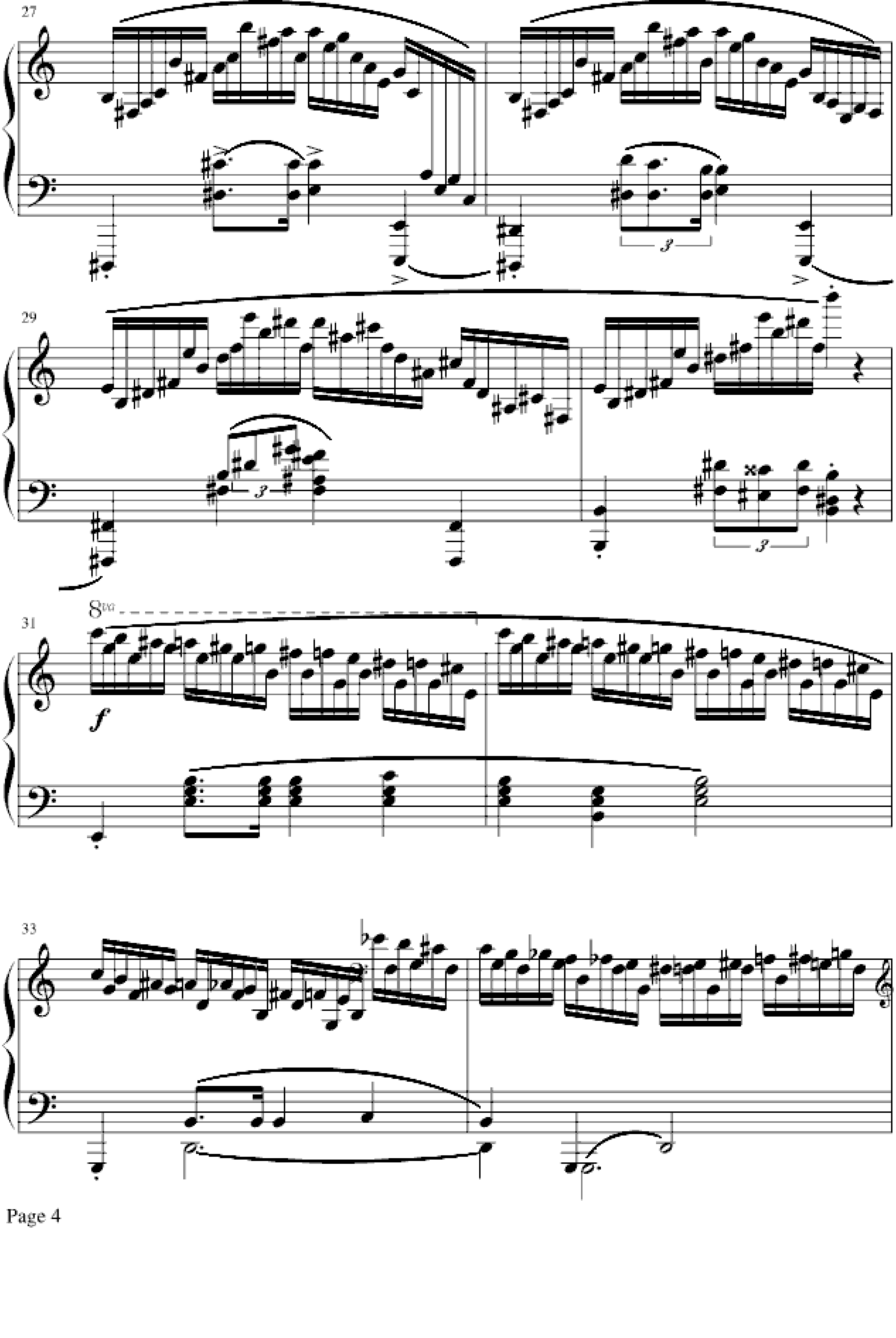 肖邦冬风练习曲