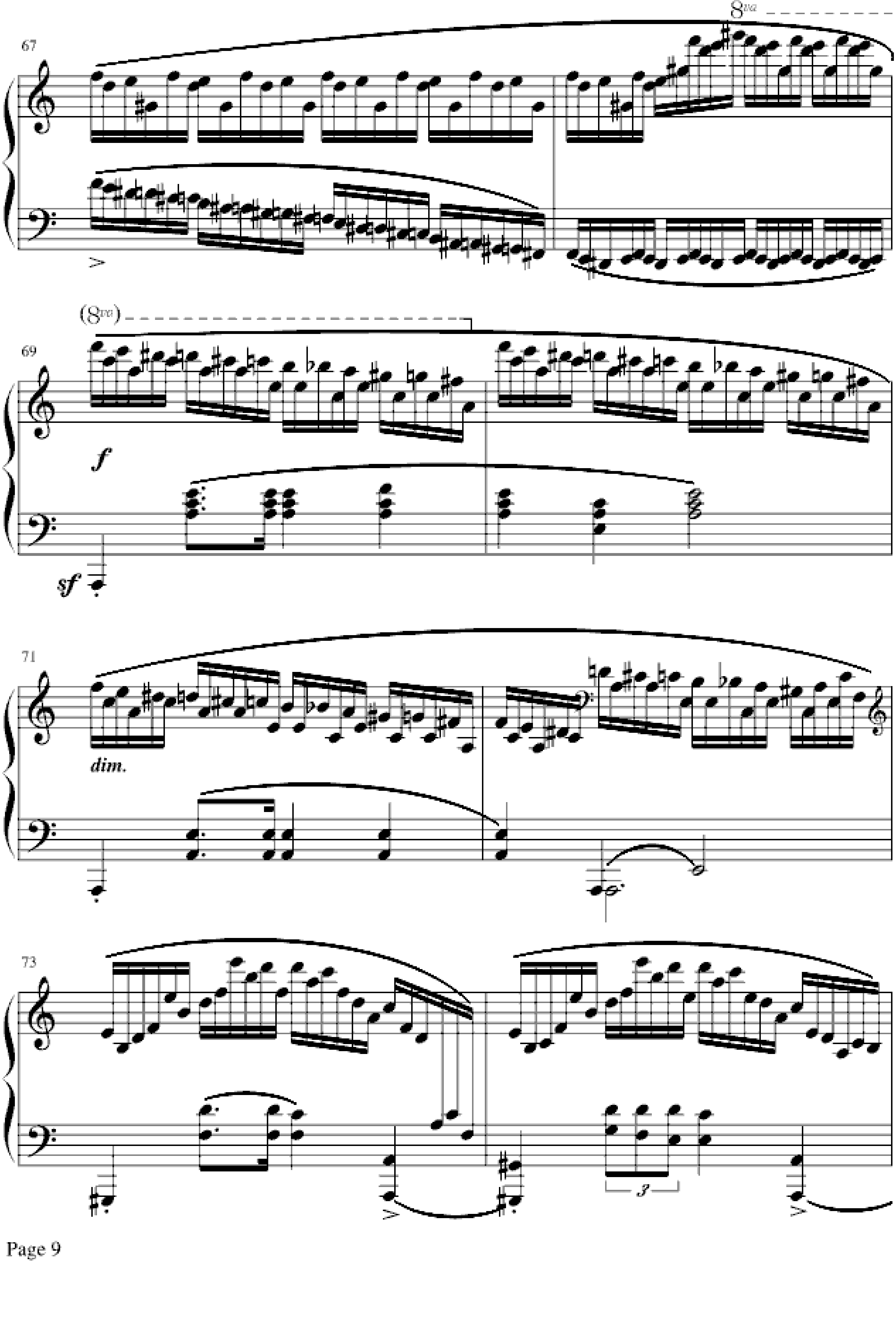 肖邦冬风练习曲